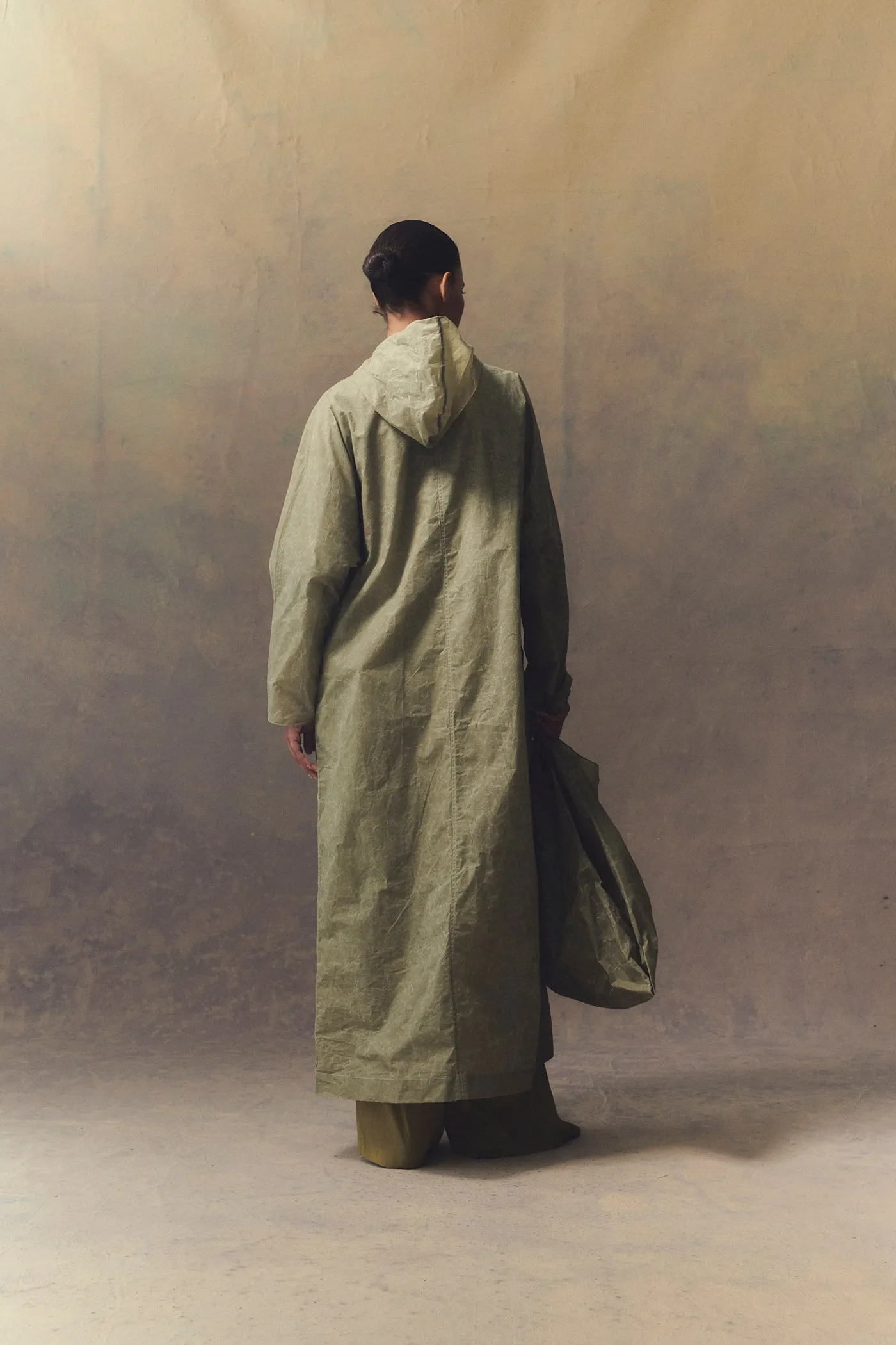 Wax, bolsa XL en algodón encerado verde eucalipto sold by Cortana product image thumbnail 5