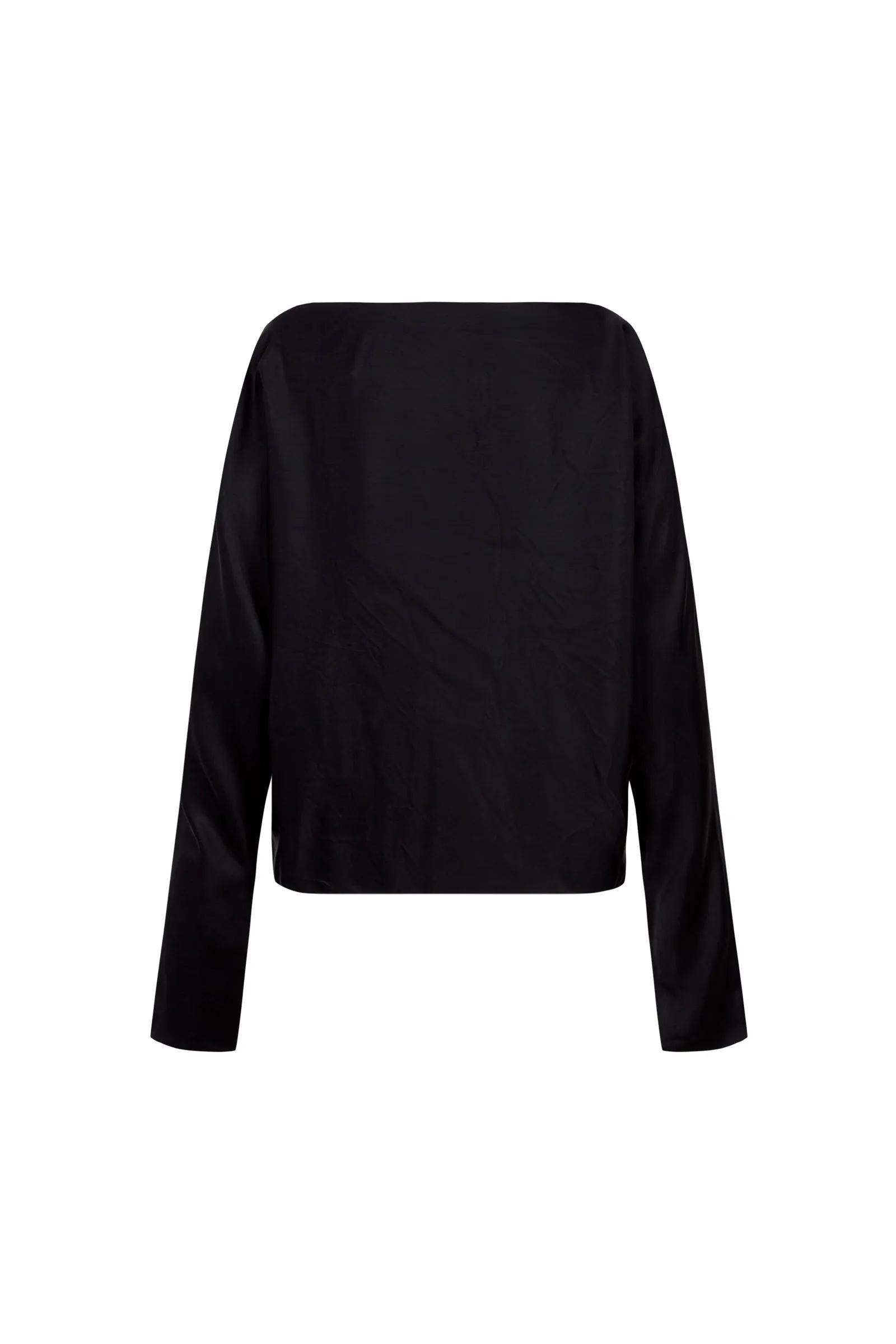Oona, top en cupro negro sold by Cortana product image thumbnail 2