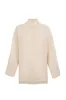 Soles, camisa de voile de algodon marfil sold by Cortana