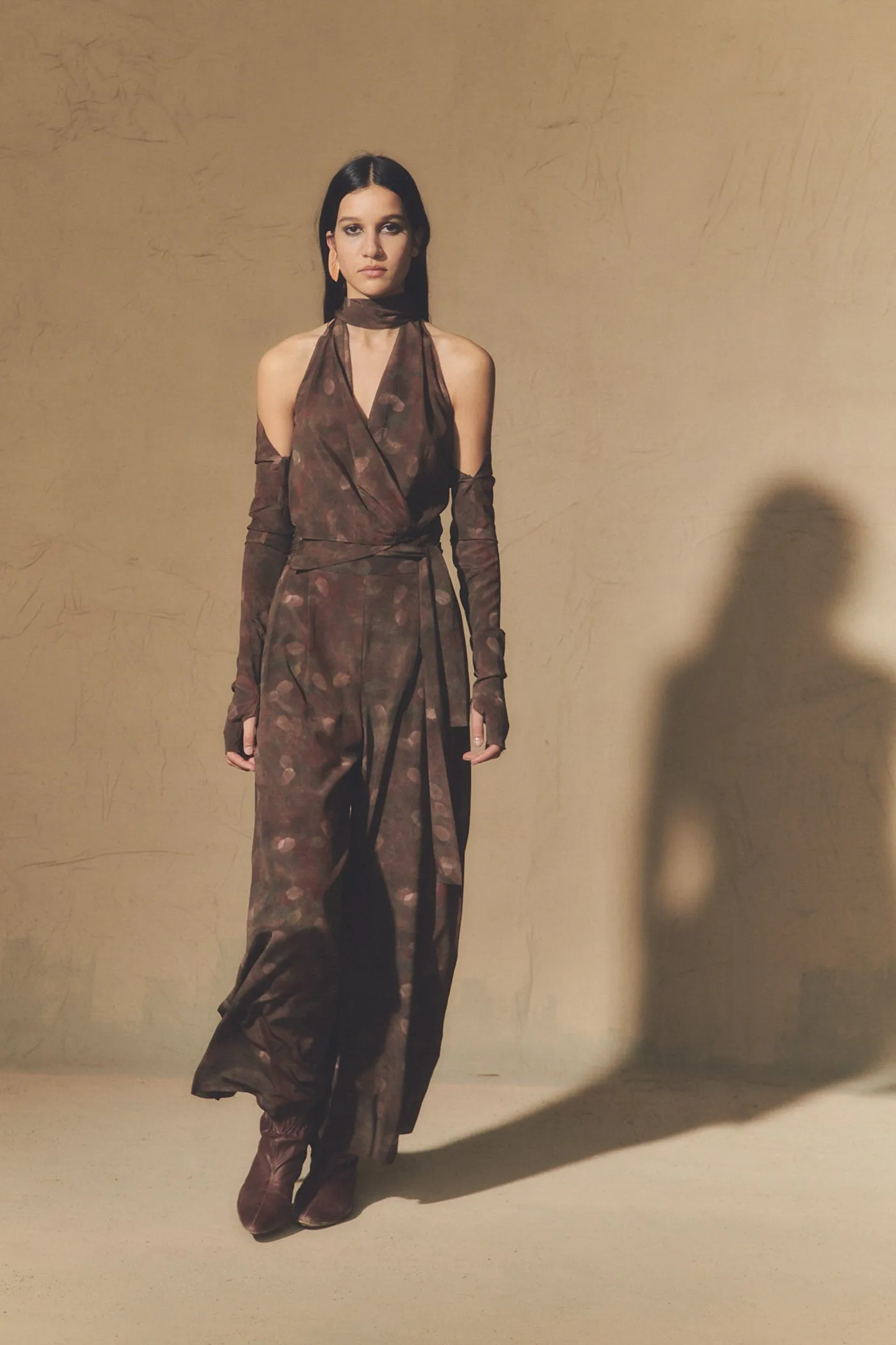 Nolita, pantalón en seda aran print sold by Cortana product image thumbnail 3