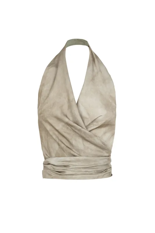 Ave, top halter nacar maltinto sold by Cortana