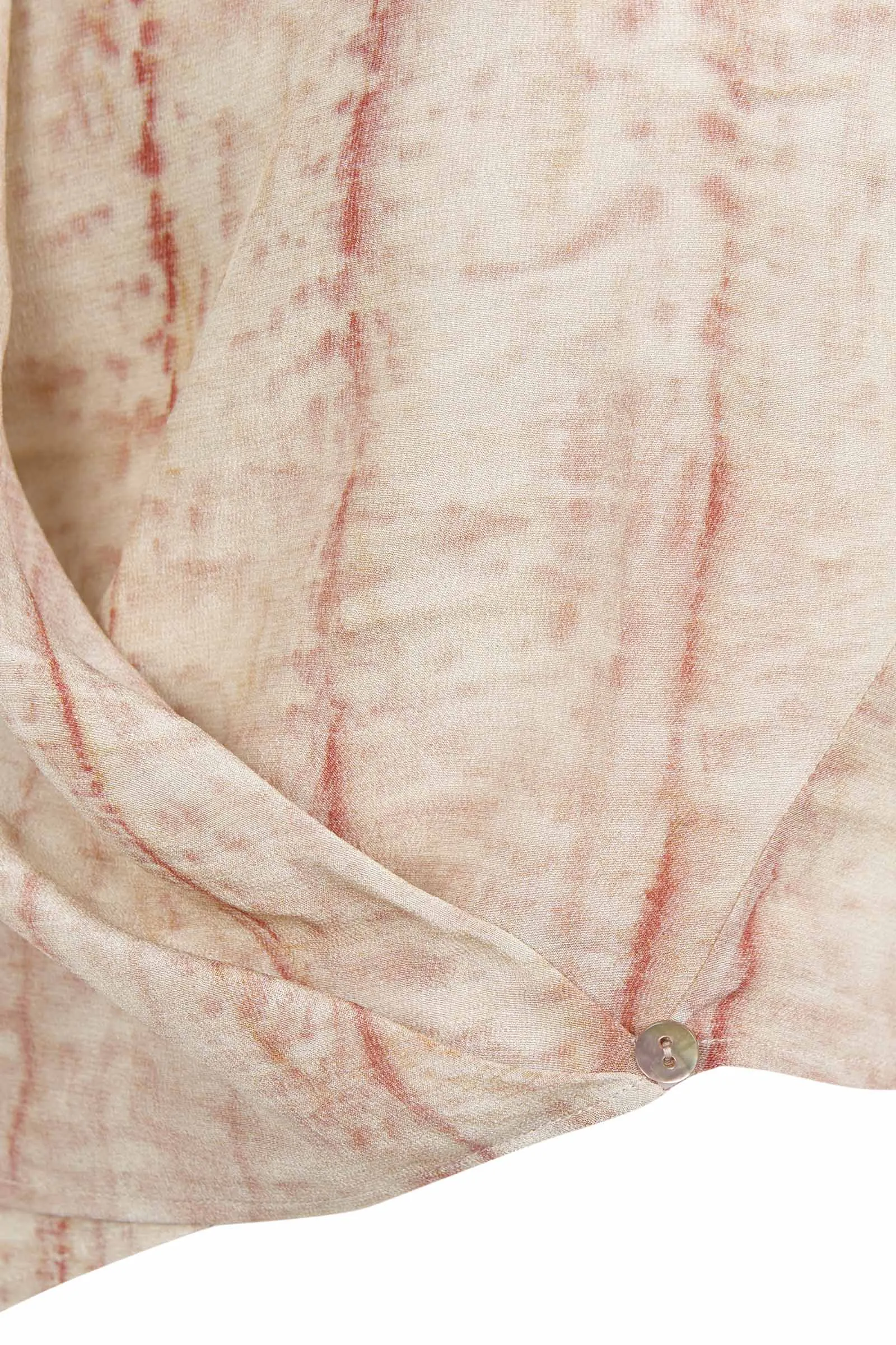 Etna, top de seda irony print sold by Cortana product image thumbnail 3