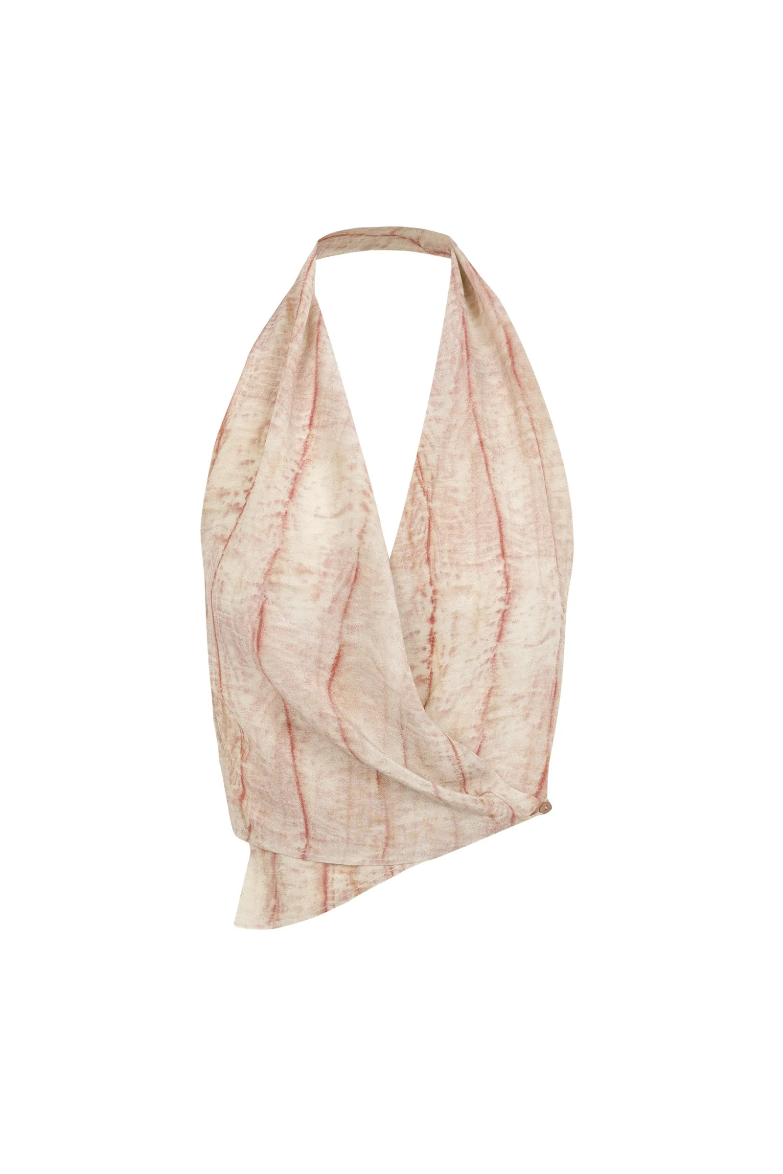 Etna, top de seda irony print sold by Cortana