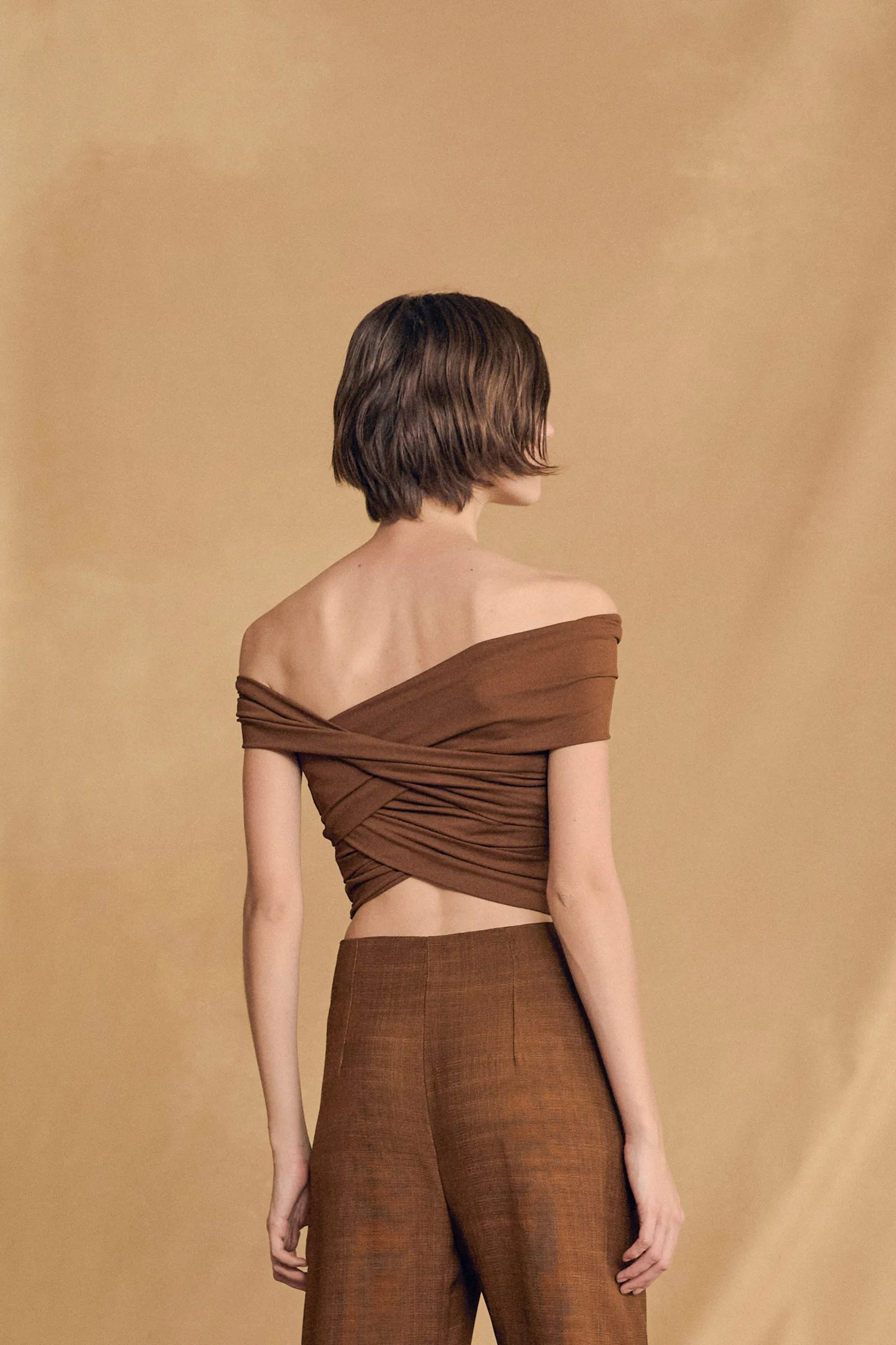 Canela, crop top transformable canela sold by Cortana product image thumbnail 3