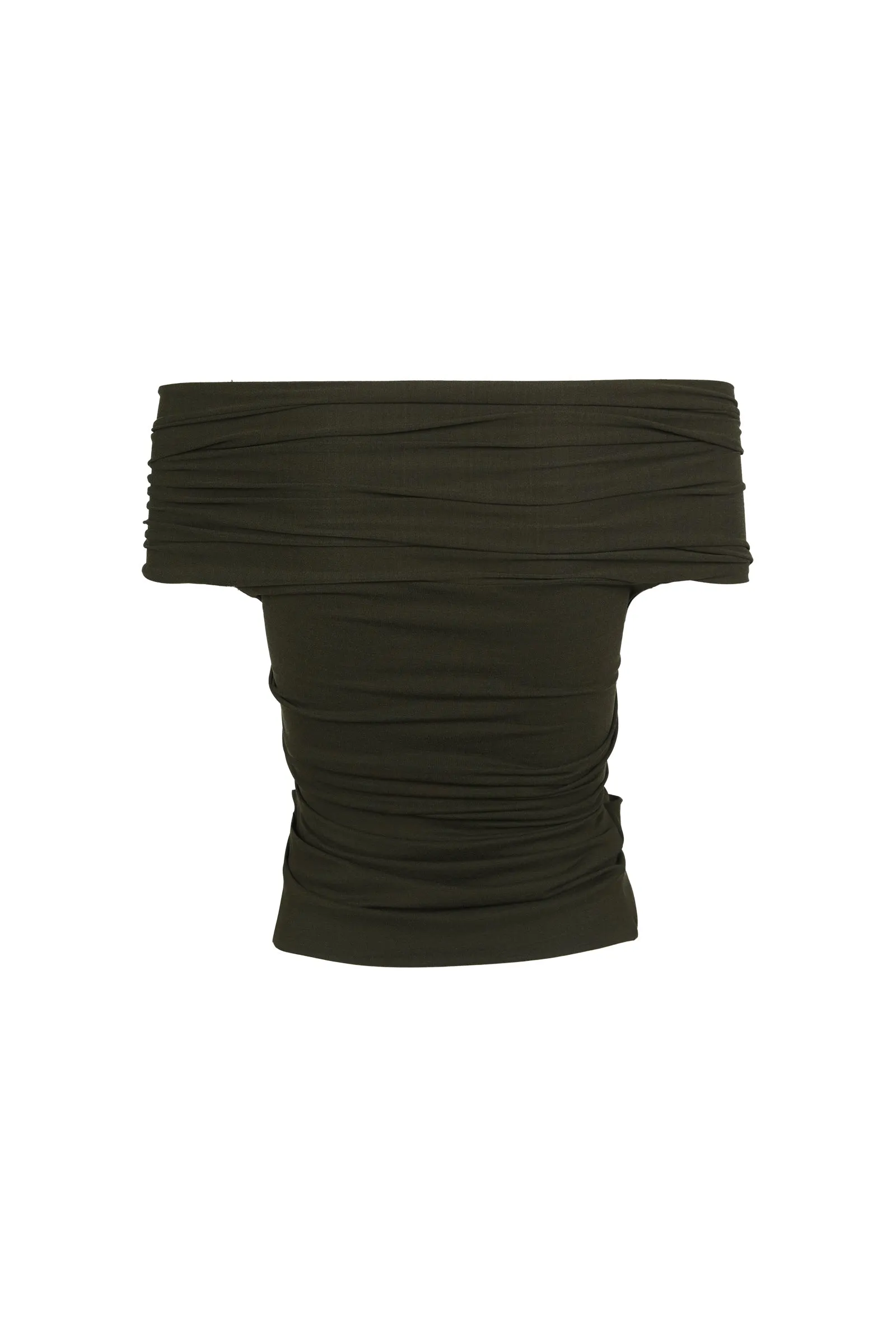 Canela, crop top cruzado verde oscuro sold by Cortana product image thumbnail 3