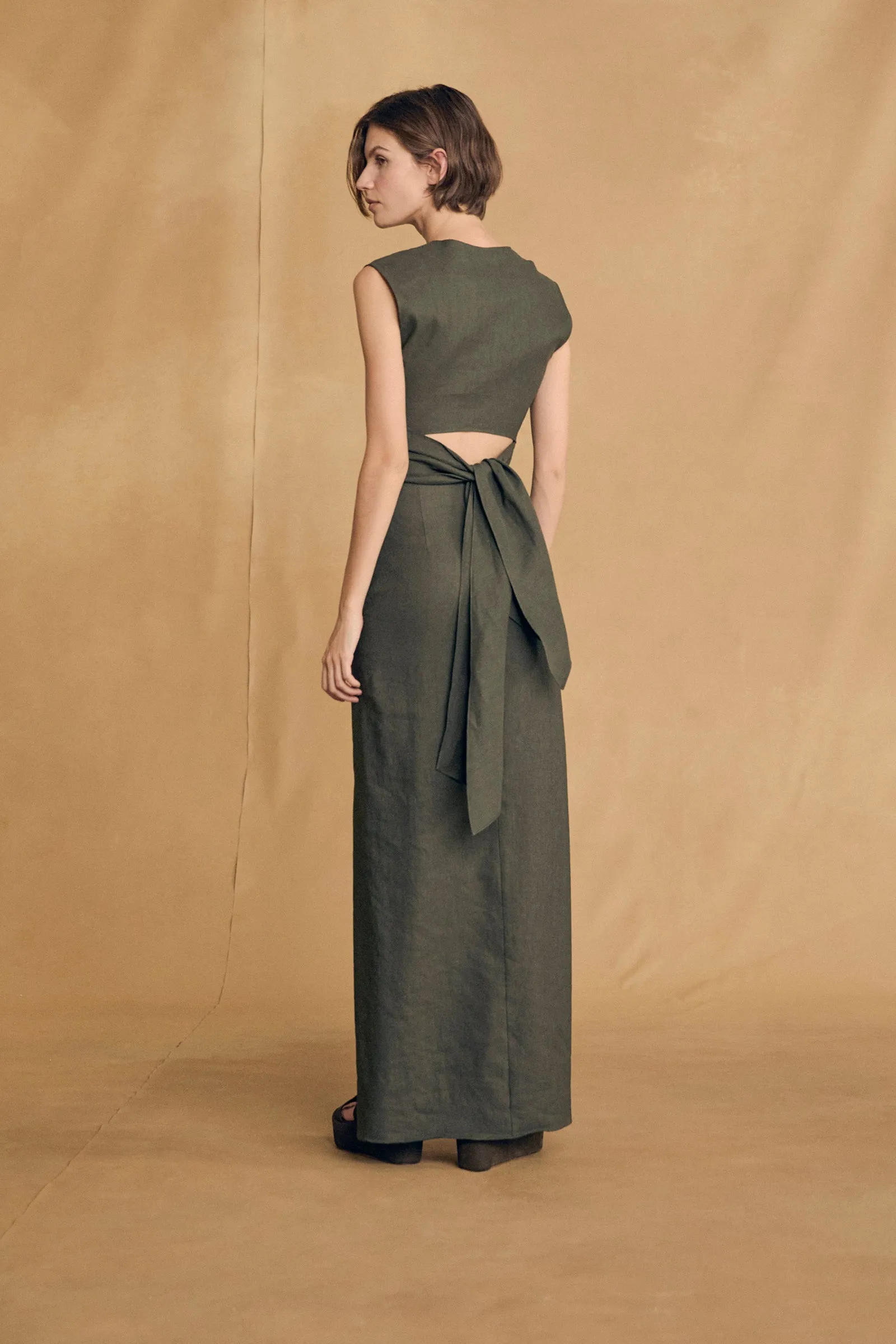 Asa, top cruzado verde osuro sold by Cortana product image thumbnail 5