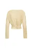 Dream, top de seda marfil maltinto sold by Cortana