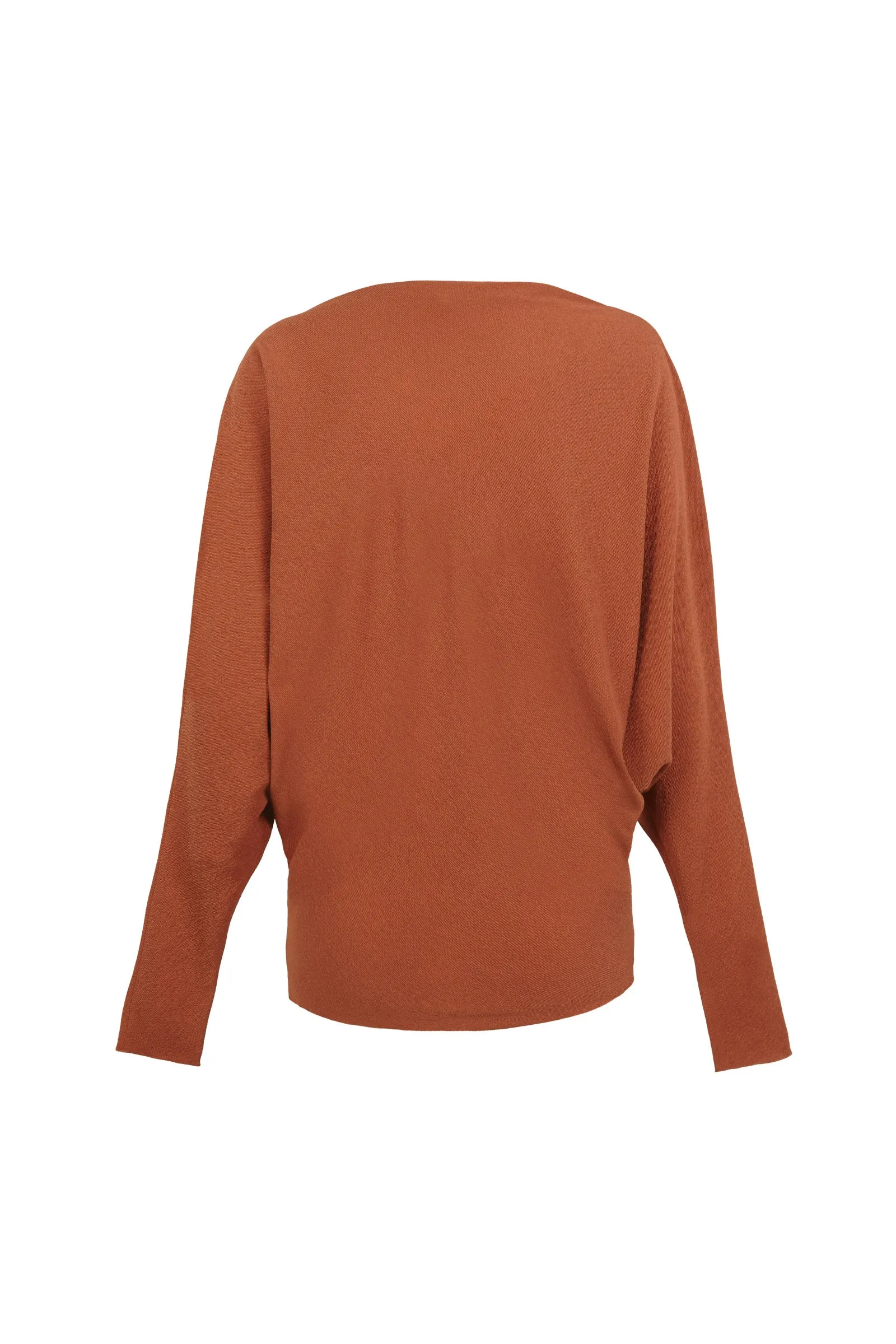 Amanita, top de seda stretch rojo lava sold by Cortana product image thumbnail 2