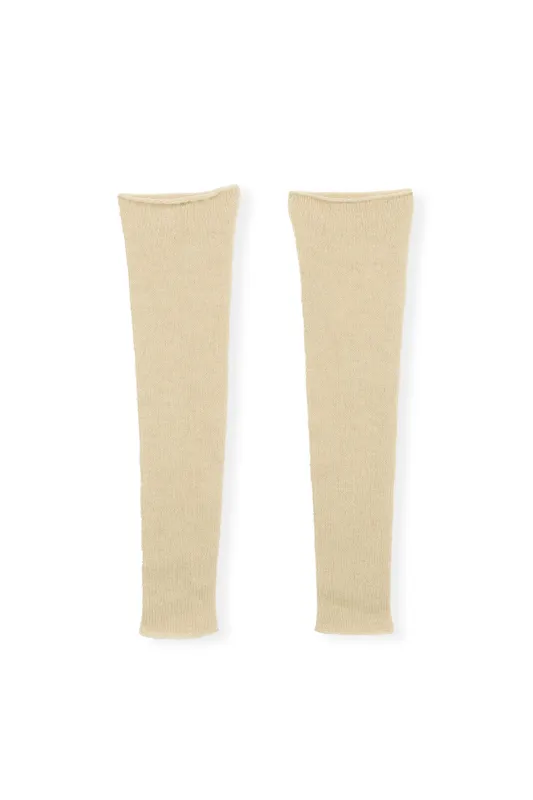 Hana, mitones de punto marfil sold by Cortana