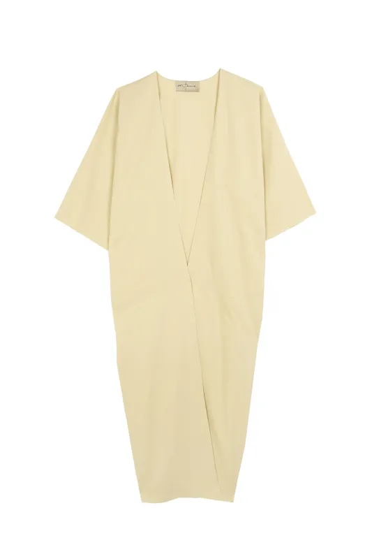 Culta, abrigo largo oversize arena sold by Cortana