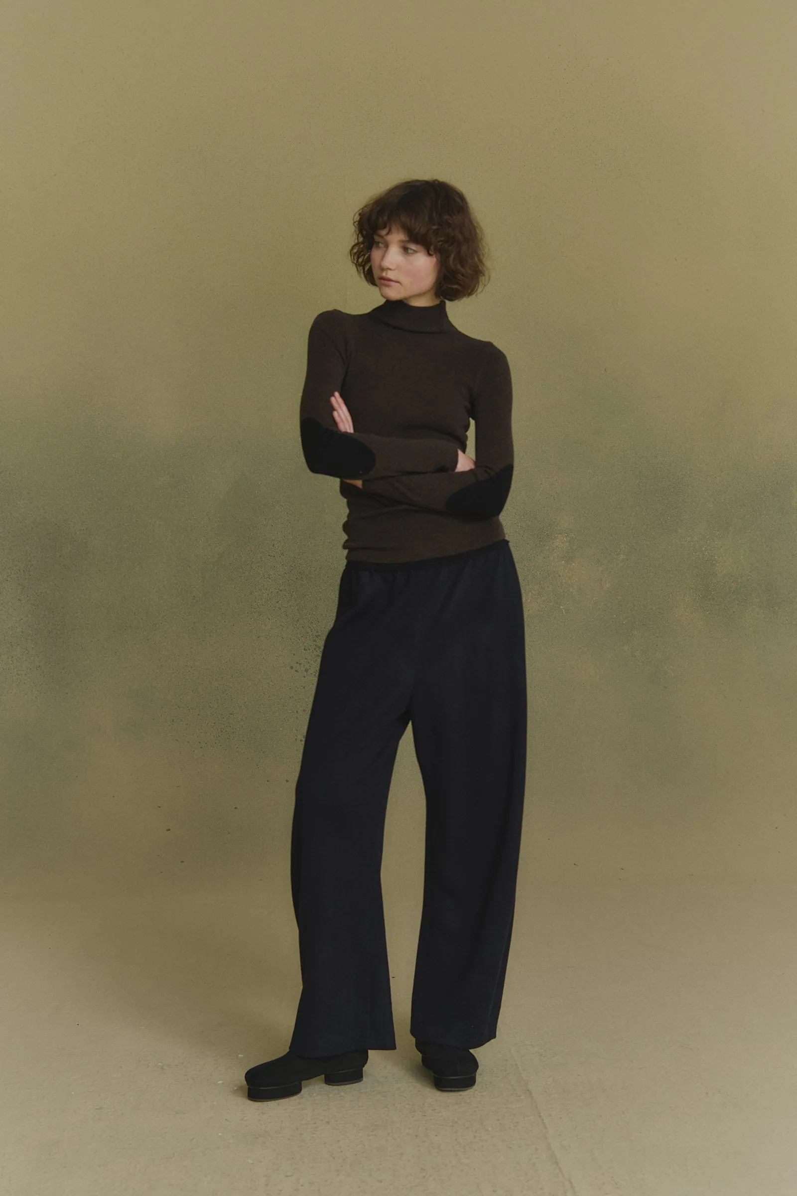 Cano, jersey de punto cuello alto marron y negro sold by Cortana product image thumbnail 3