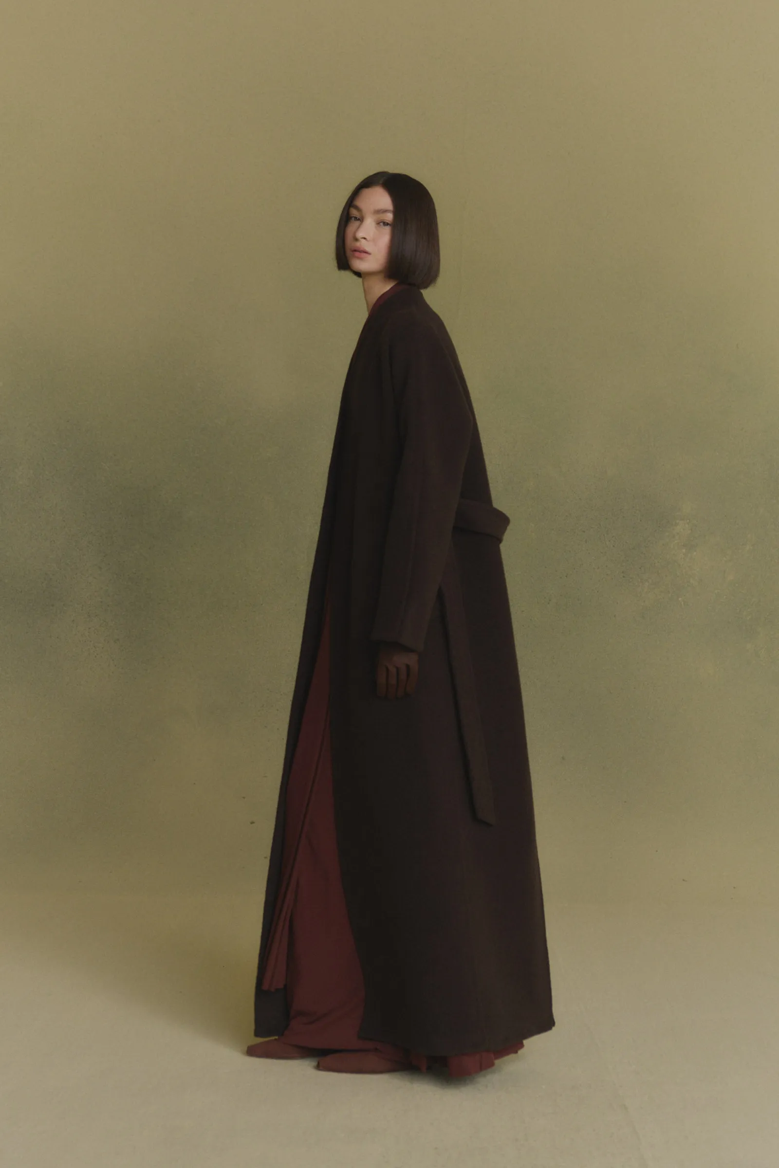 Noon, abrigo doble faz chocolate sold by Cortana product image thumbnail 3