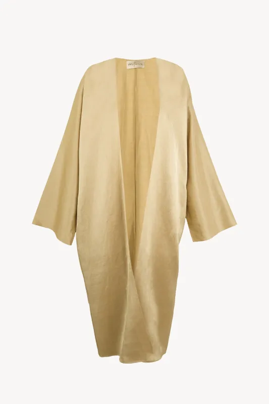 Inga, chaqueta larga beige dorado sold by Cortana