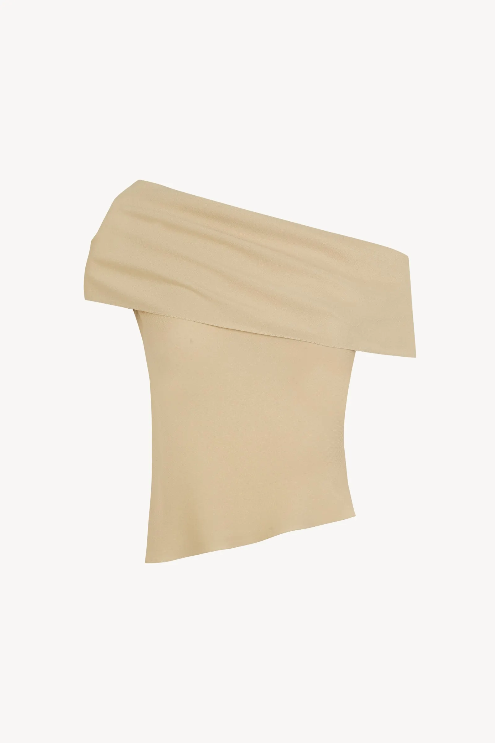 Ilia, top de seda beige sold by Cortana