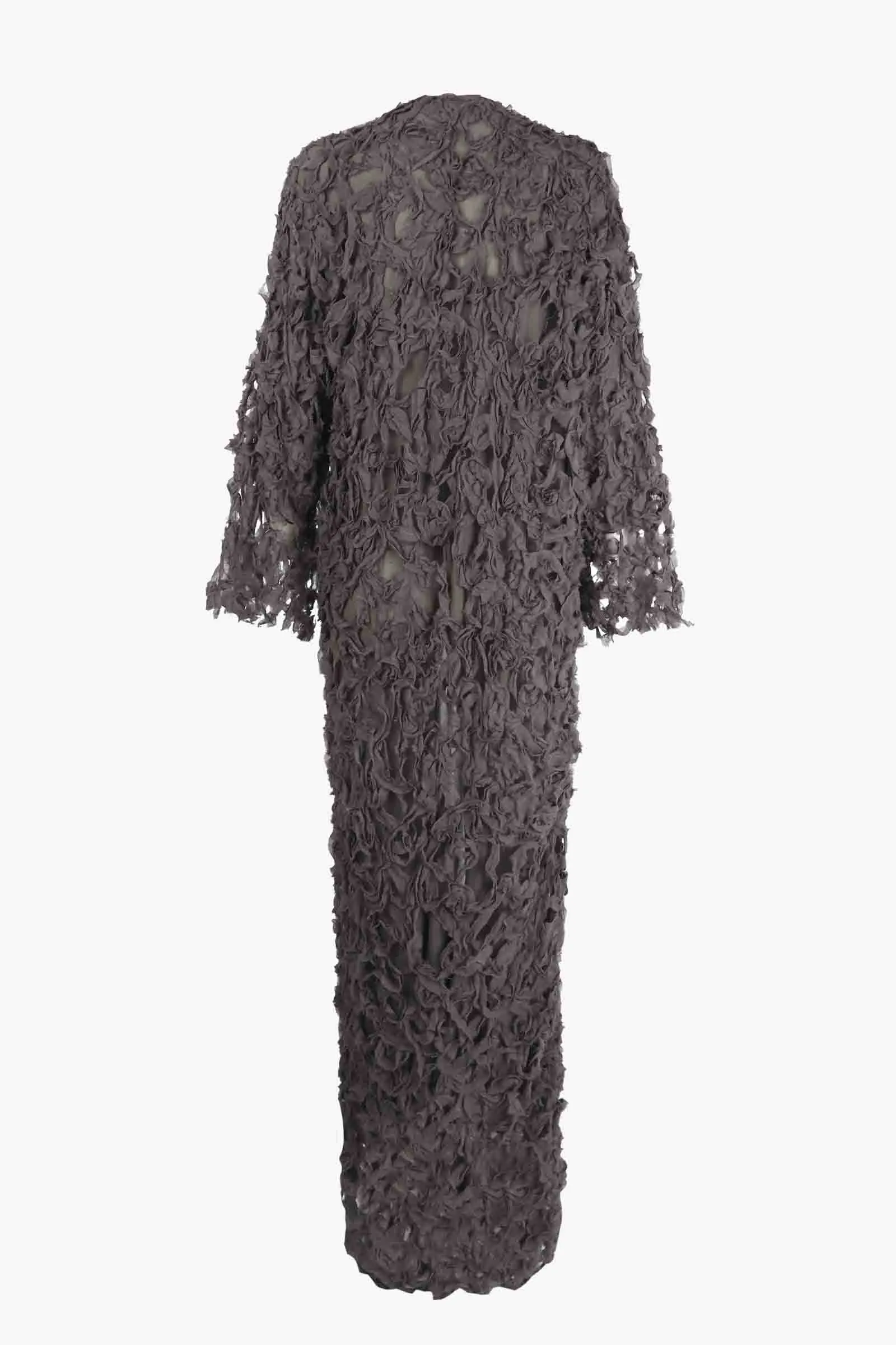 Embull, chaqueta de bambula de seda gris oscuro sold by Cortana product image thumbnail 5