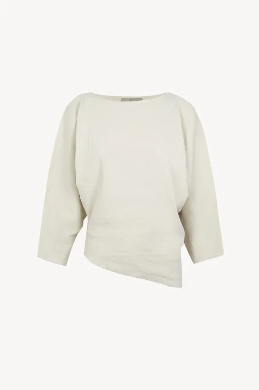 Arne, top de lino crudo sold by Cortana