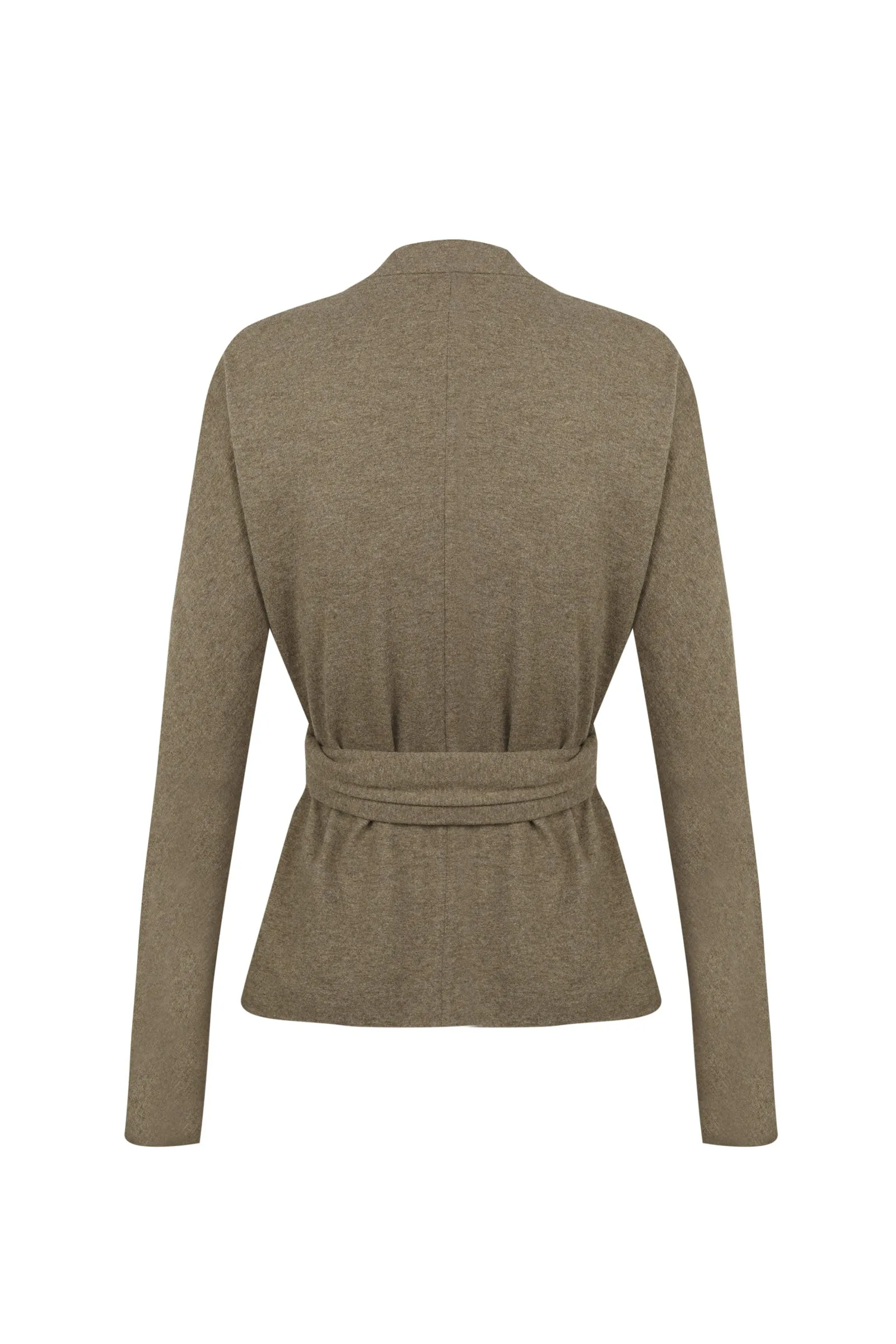 Mate, chaqueta de lana y cachemir kaki melange sold by Cortana product image thumbnail 5