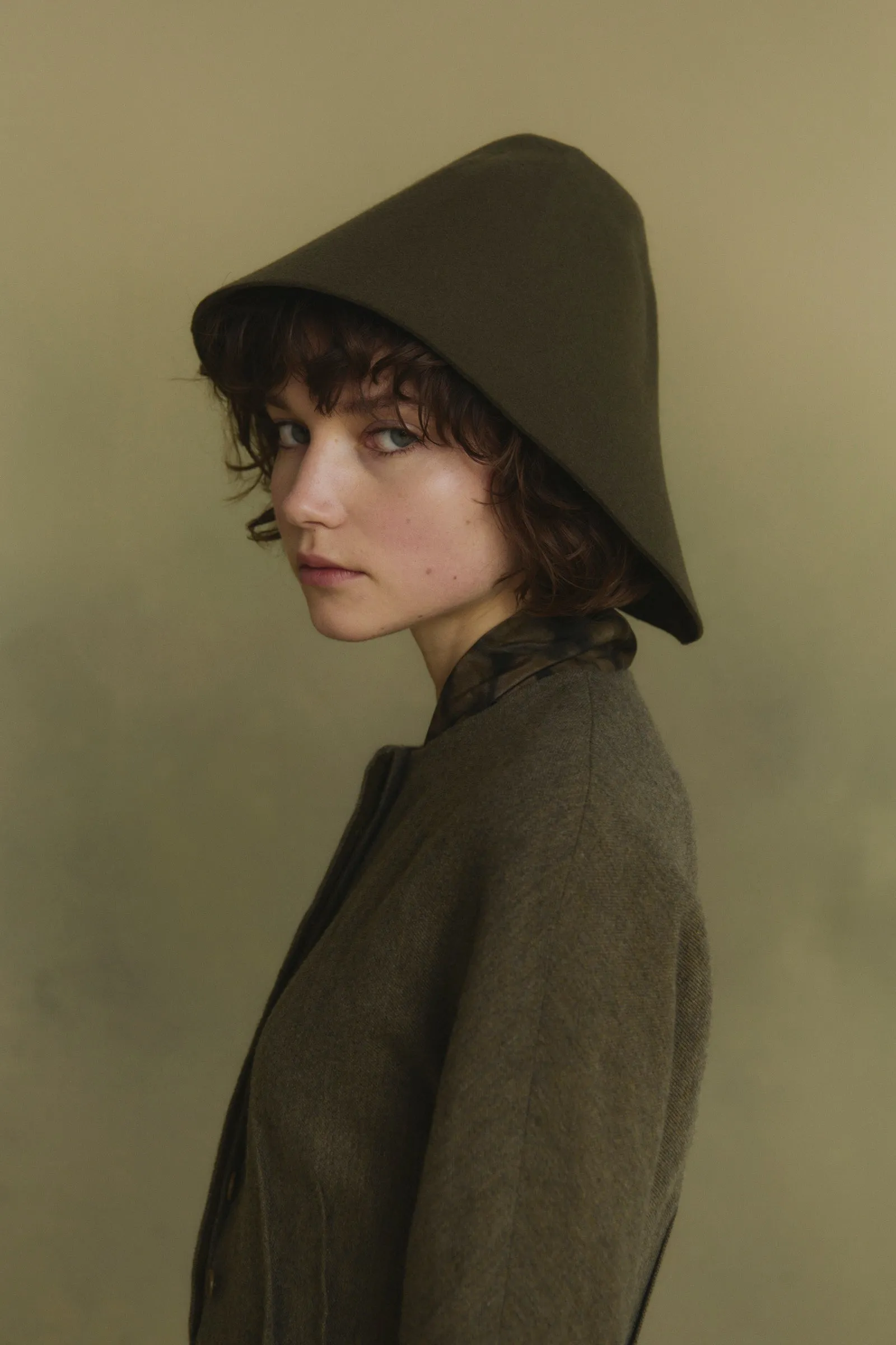 Rider, chaqueta entallada verde melange sold by Cortana product image thumbnail 4