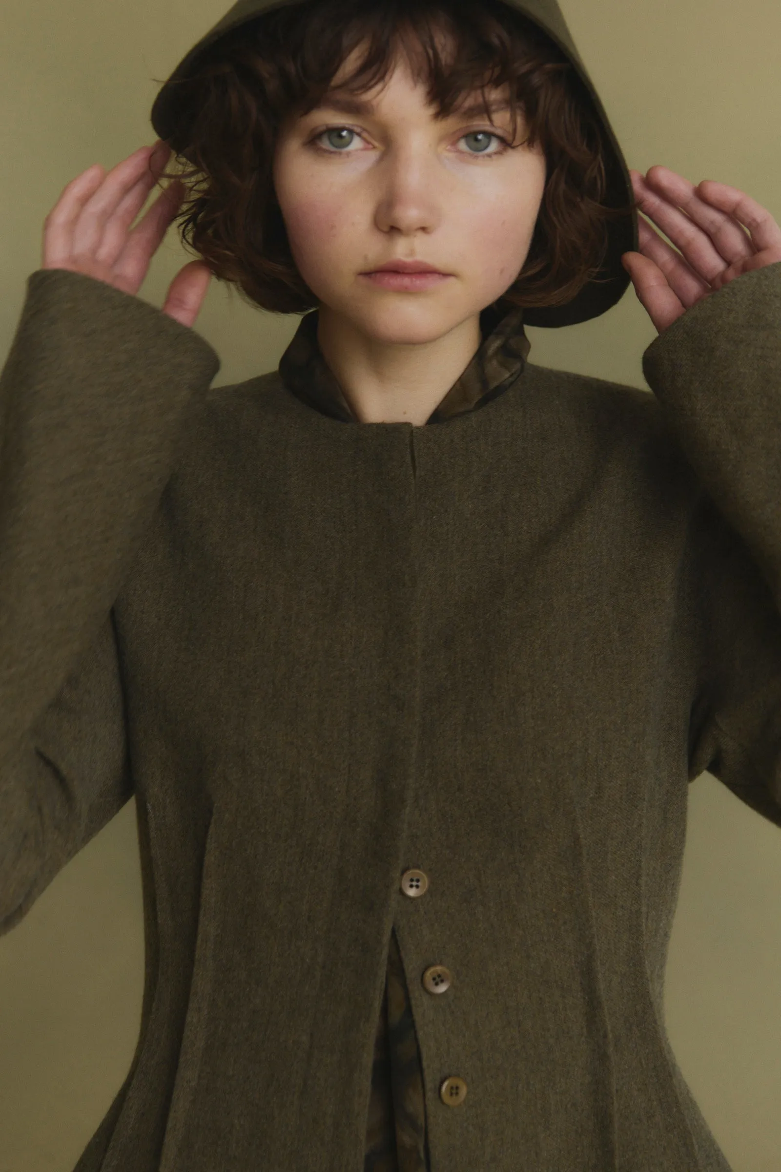Rider, chaqueta entallada verde melange sold by Cortana product image thumbnail 5