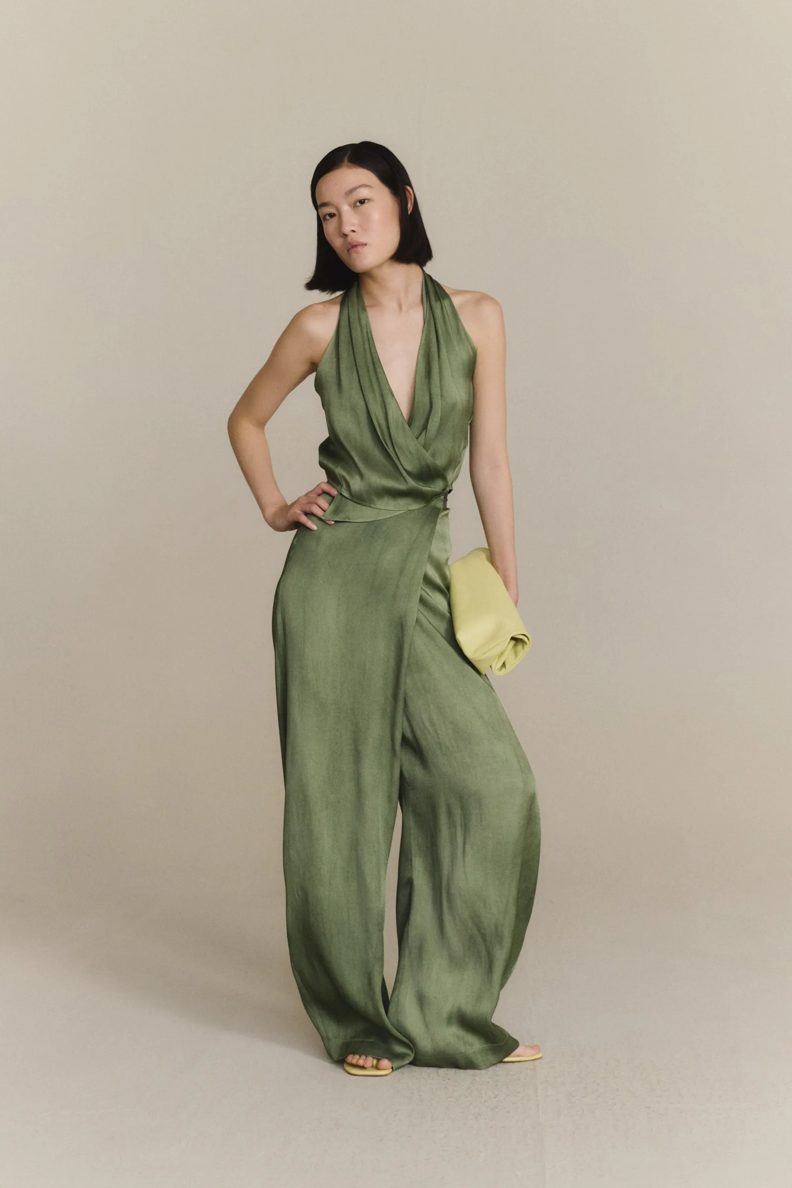 Etna, top halter aguamarina maltinto sold by Cortana product image thumbnail 3