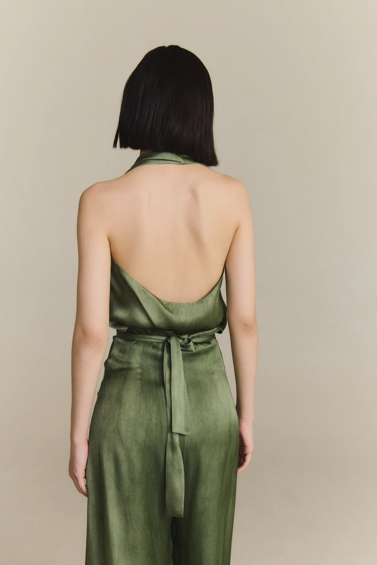 Etna, top halter aguamarina maltinto sold by Cortana product image thumbnail 5