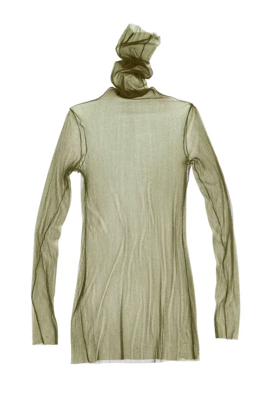 cisne de tul, top olive sold by Cortana