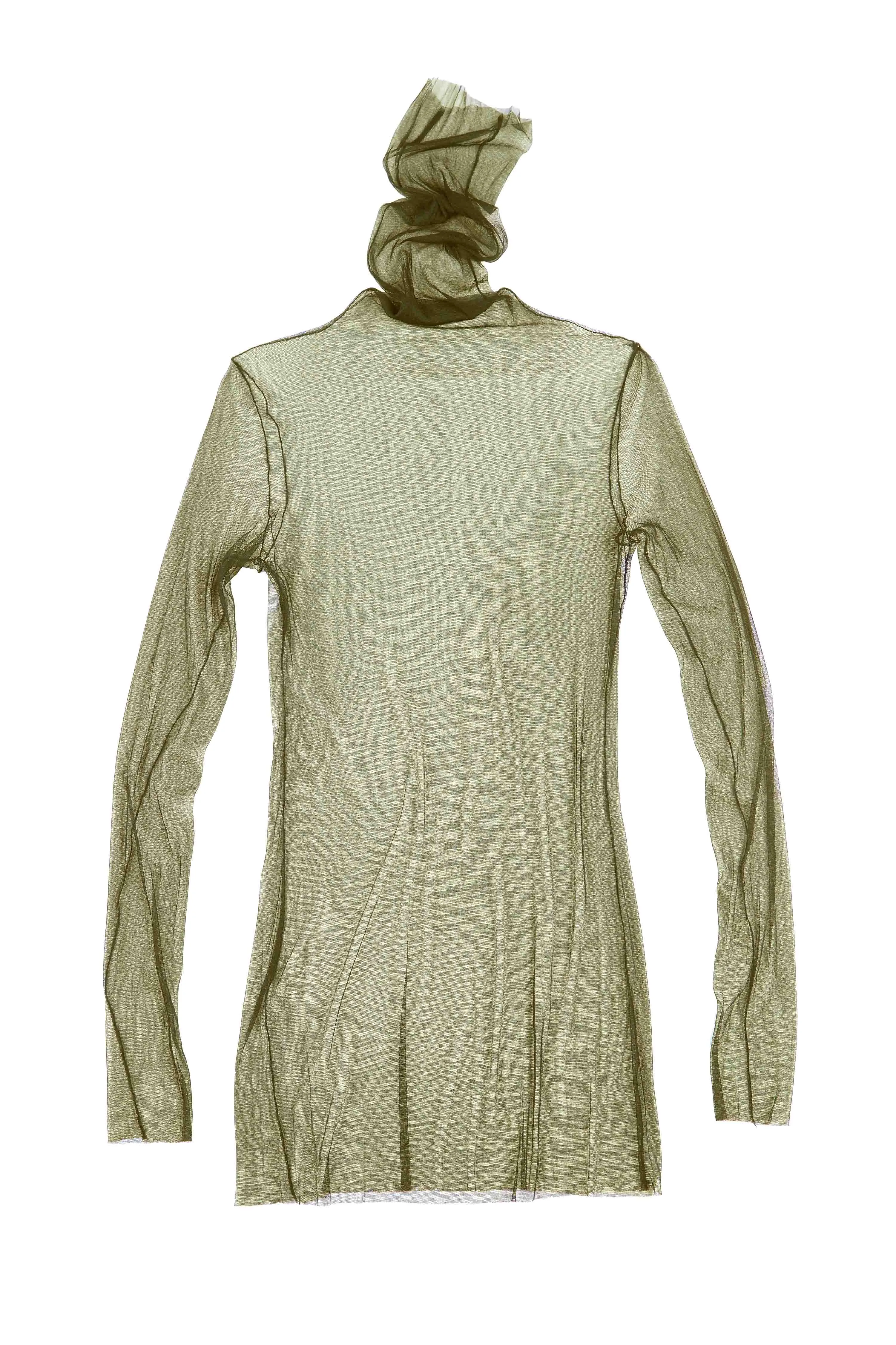 cisne de tul, top olive sold by Cortana