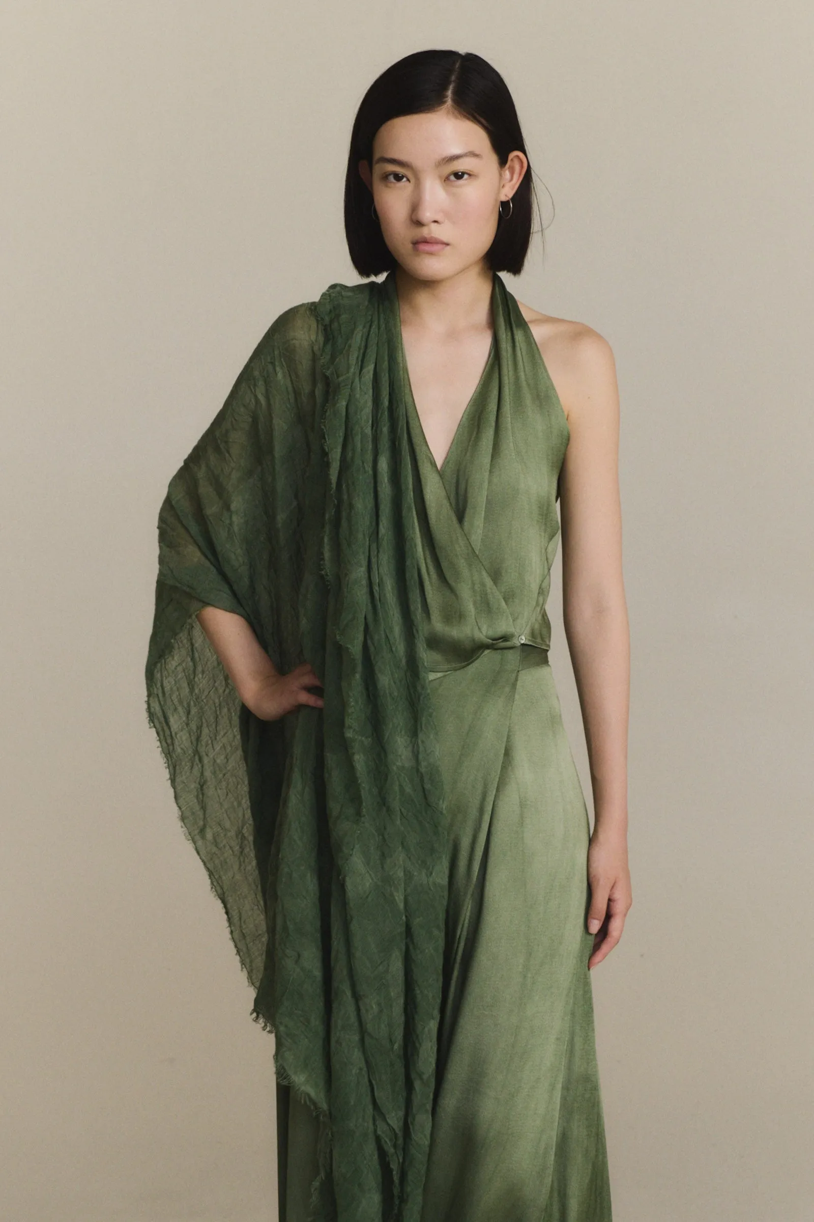 Sombra, foulard maltinto aguamarina sold by Cortana product image thumbnail 3