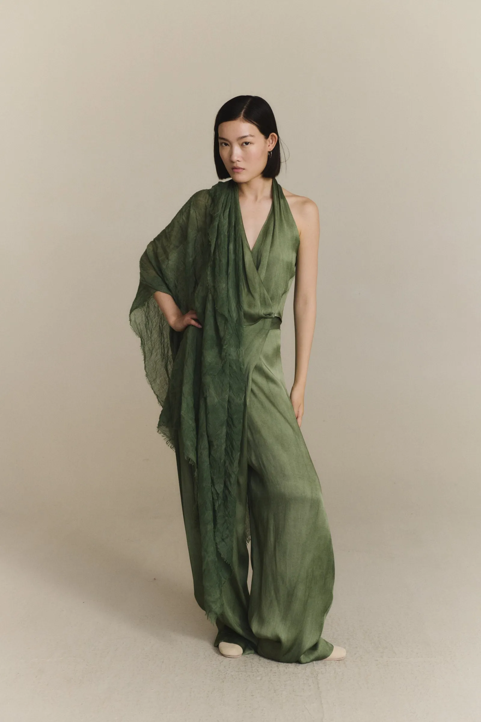 Sombra, foulard maltinto aguamarina sold by Cortana product image thumbnail 4