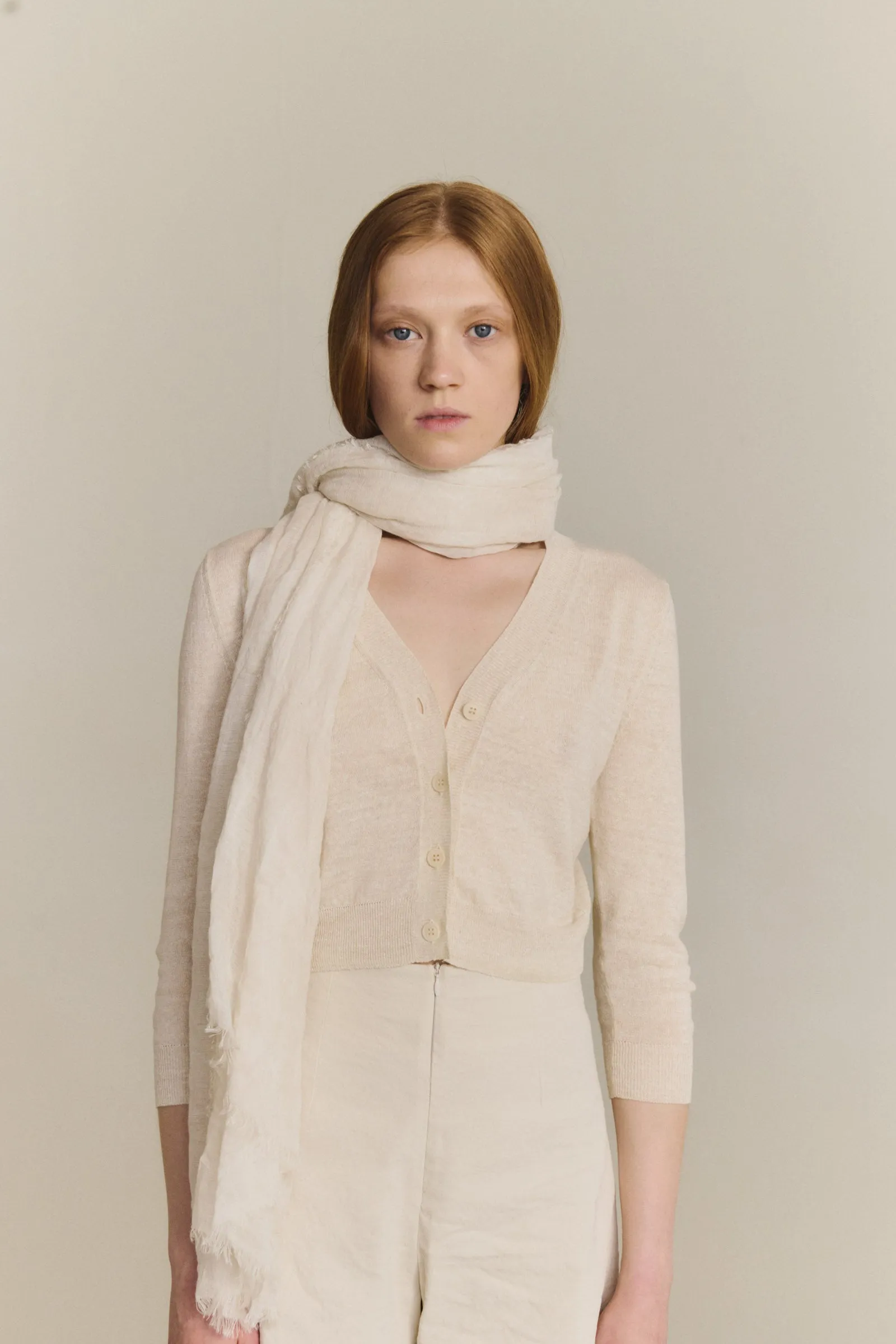 Sombra, foulard maltinto crudo sold by Cortana product image thumbnail 3