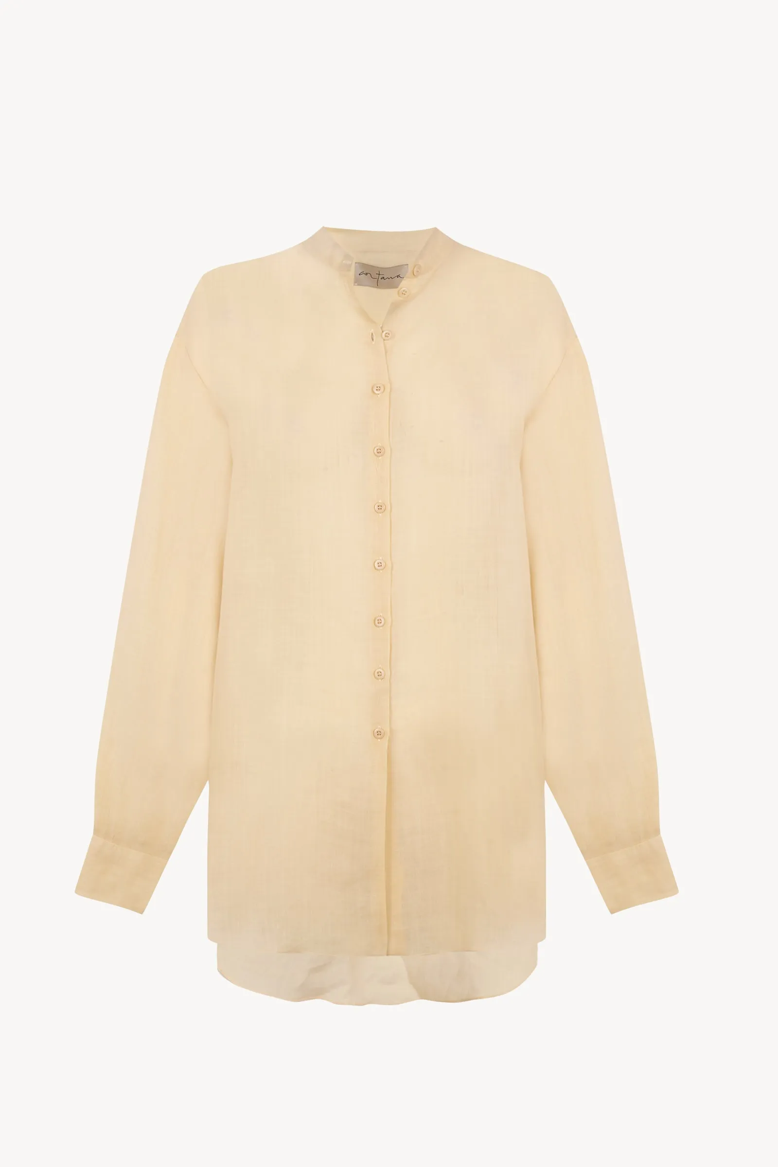 Raoul, camisa de ramio beige mares sold by Cortana