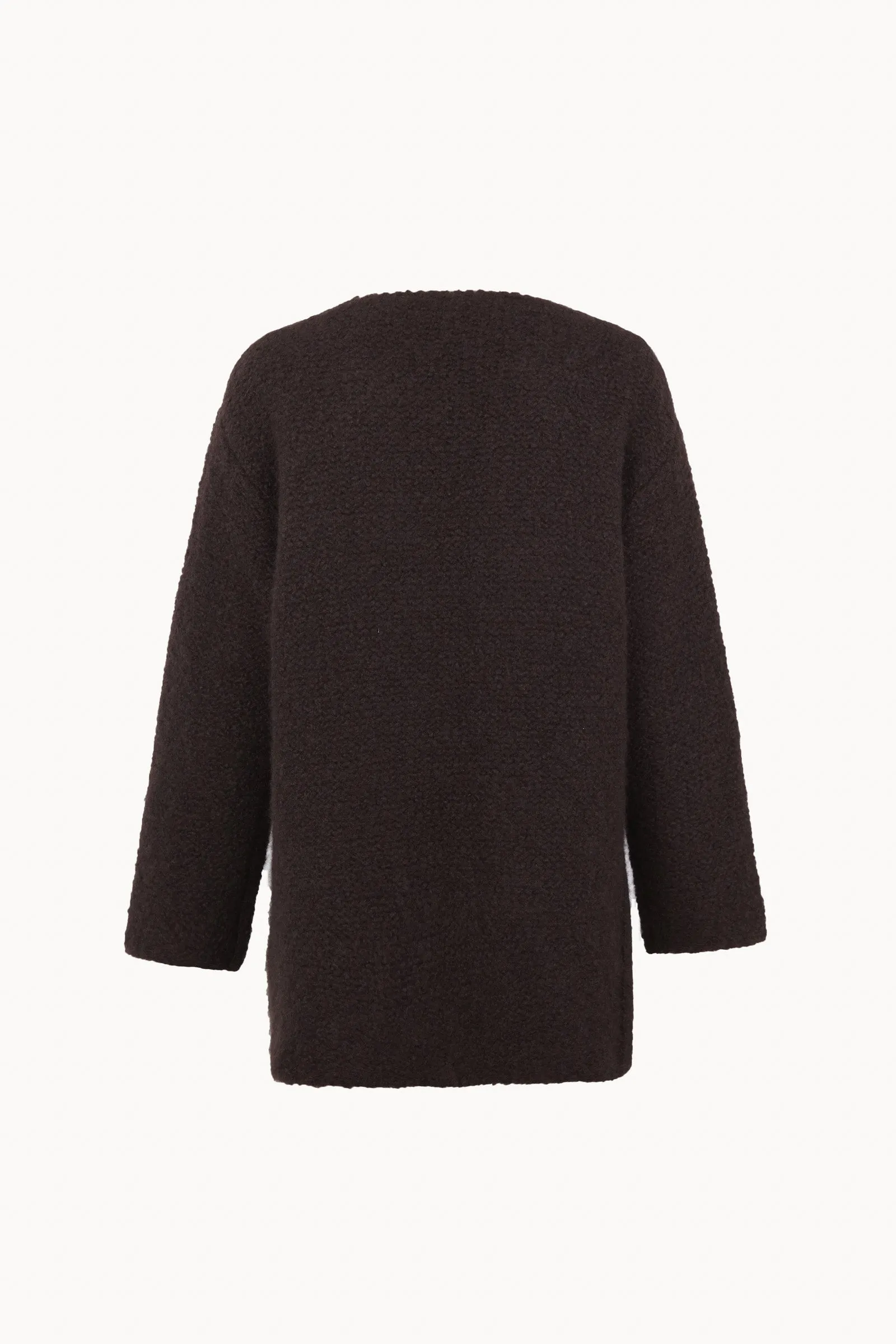 Yara, jersey de cachemir y seda marron burdeos sold by Cortana product image thumbnail 5