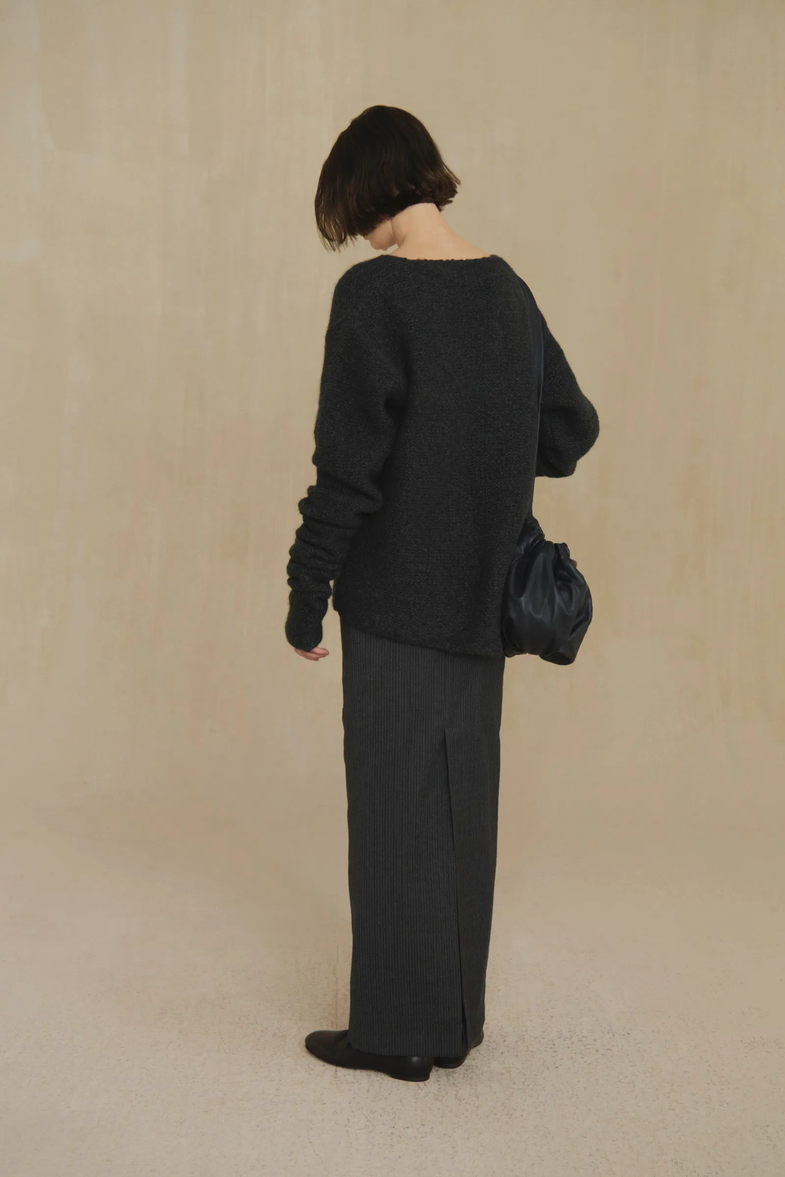 Yara, jersey de cachemir y seda azul noche sold by Cortana product image thumbnail 4