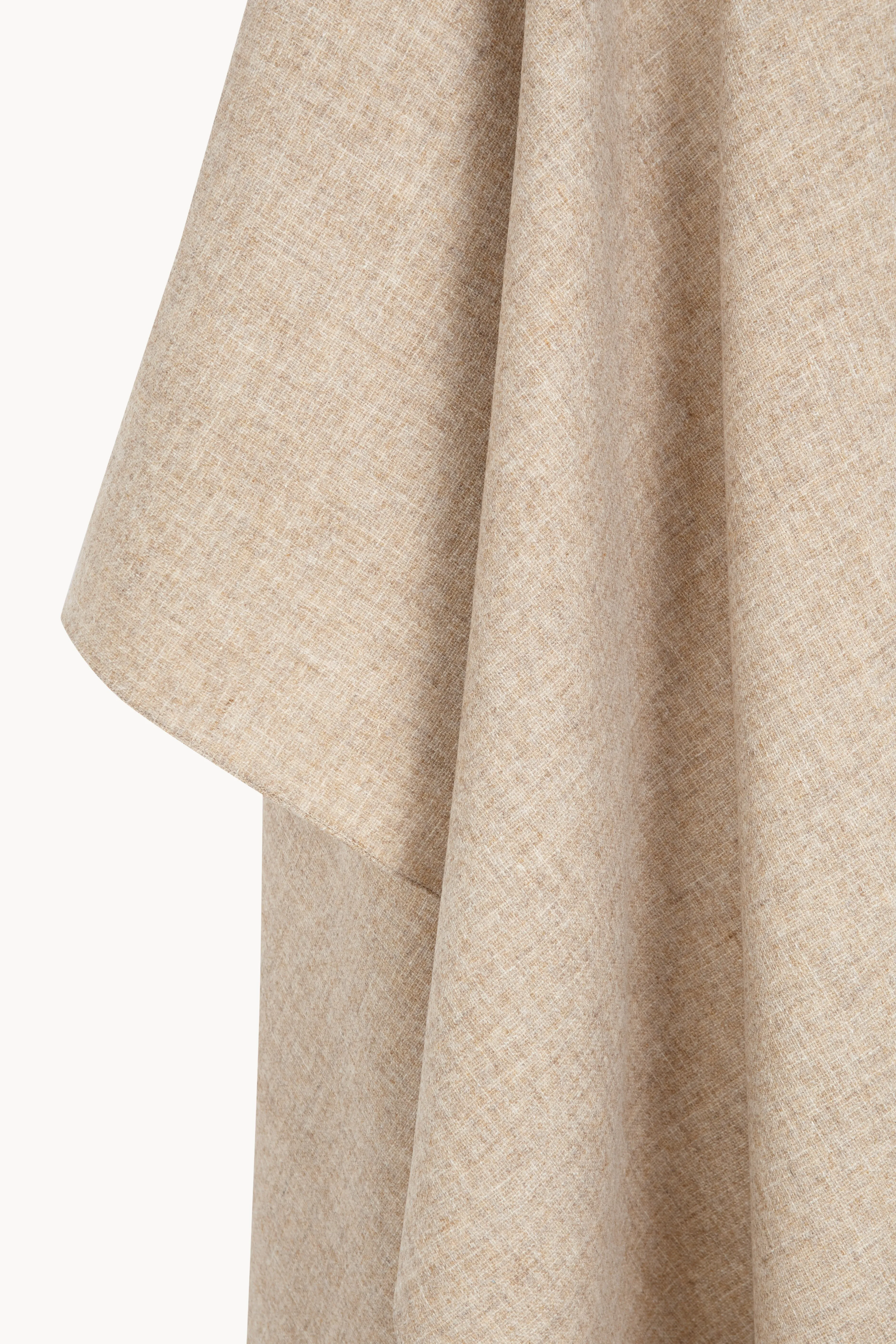 Poncho, abrigo de lana beige melange sold by Cortana product image thumbnail 5