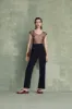 Modelo, top en rejilla negra sold by Cortana