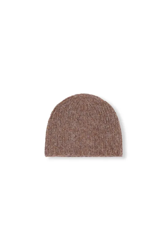 Dan, gorro melange en cachemir y seda rose made by Cortana