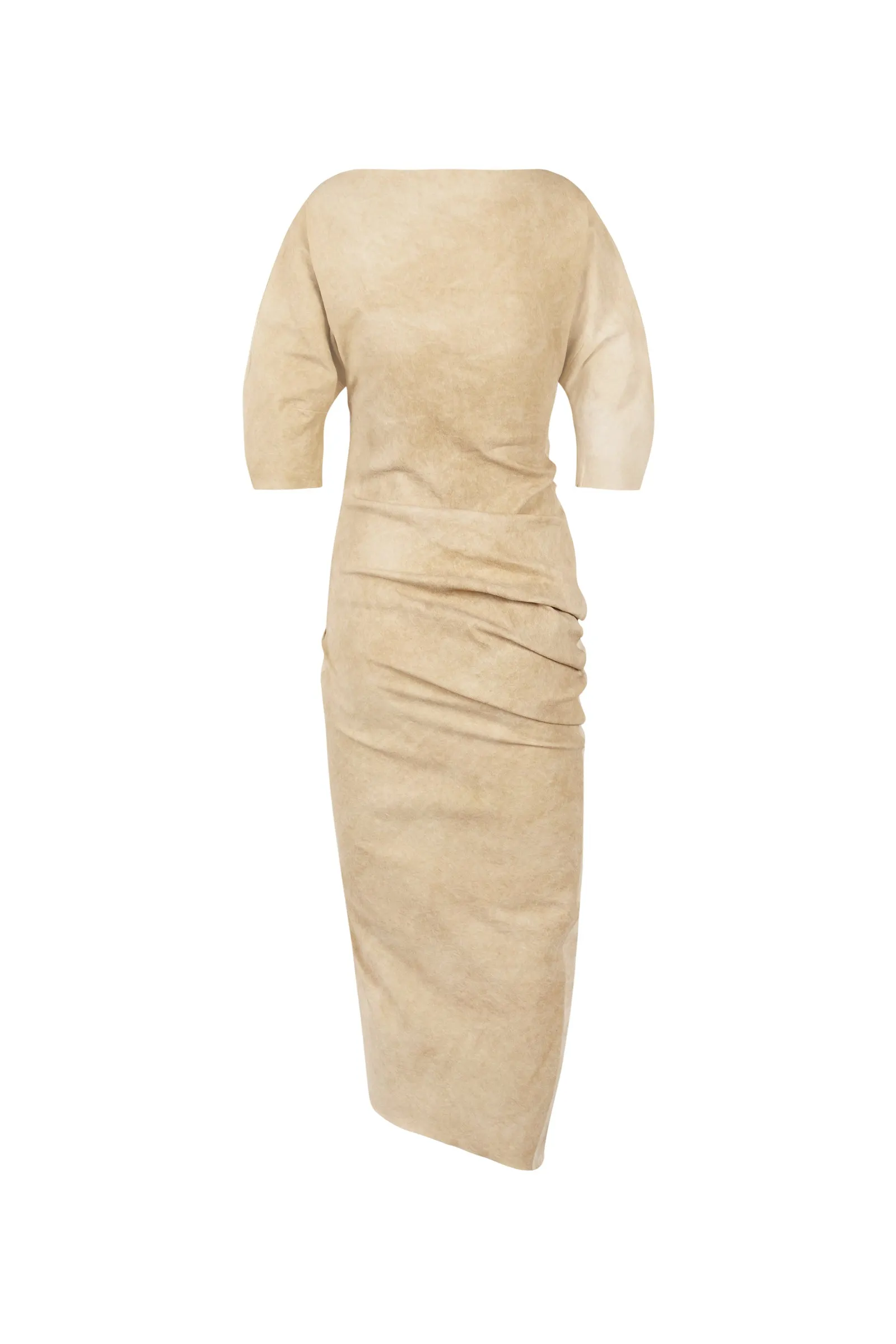 Candela, vestido beige en lino sold by Cortana product image thumbnail 3