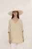 Valery, top en lino y seda sold by Cortana