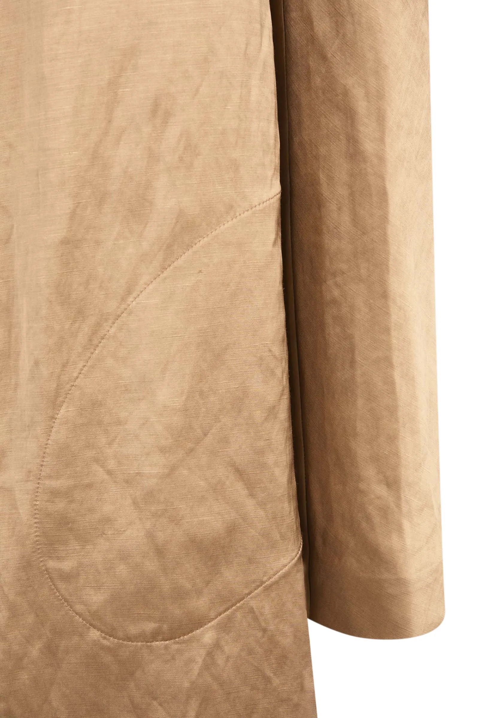 Gloria, chaqueta en lino y viscosa cocoa sold by Cortana product image thumbnail 5