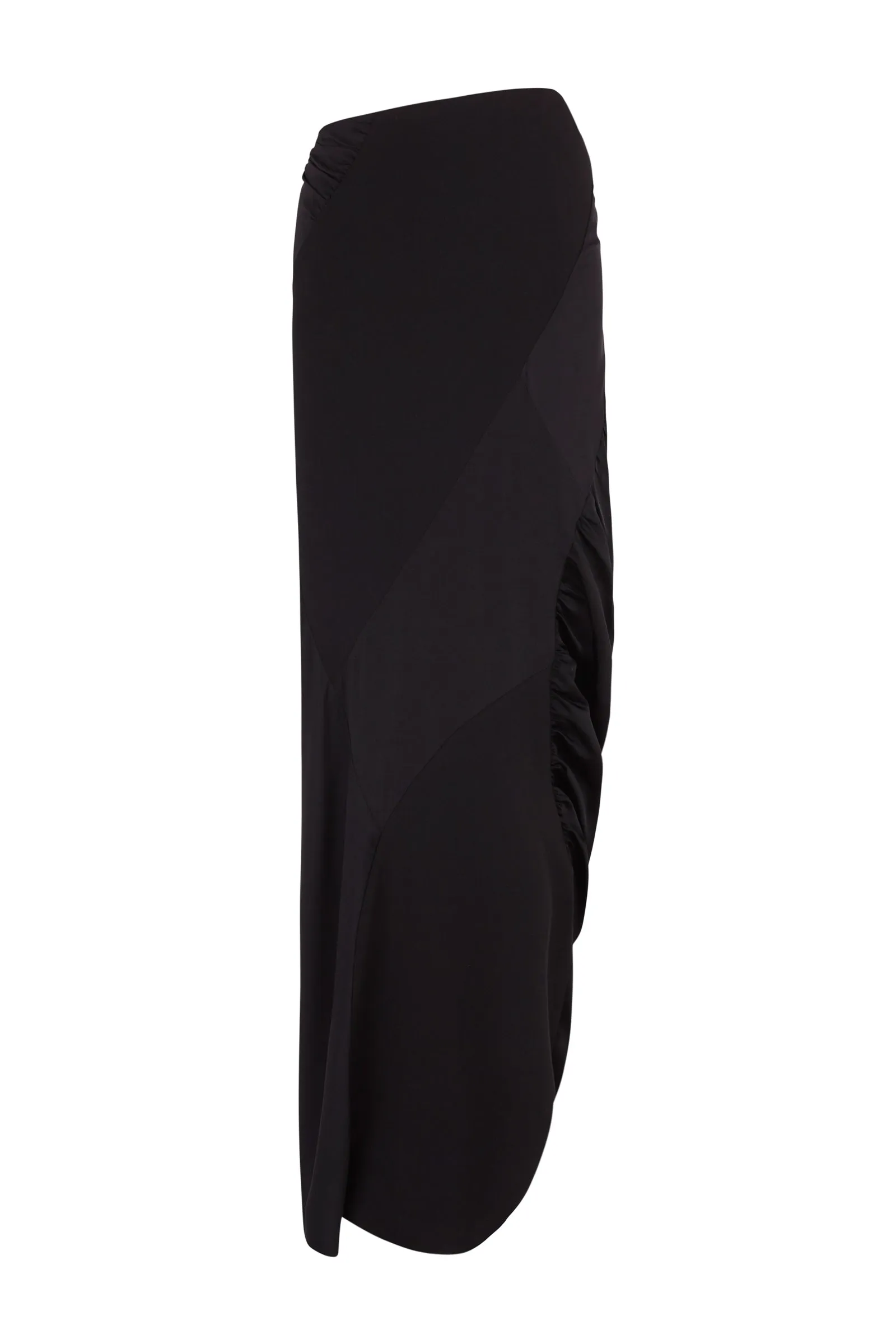 Collage, falda larga patchwork negro sold by Cortana