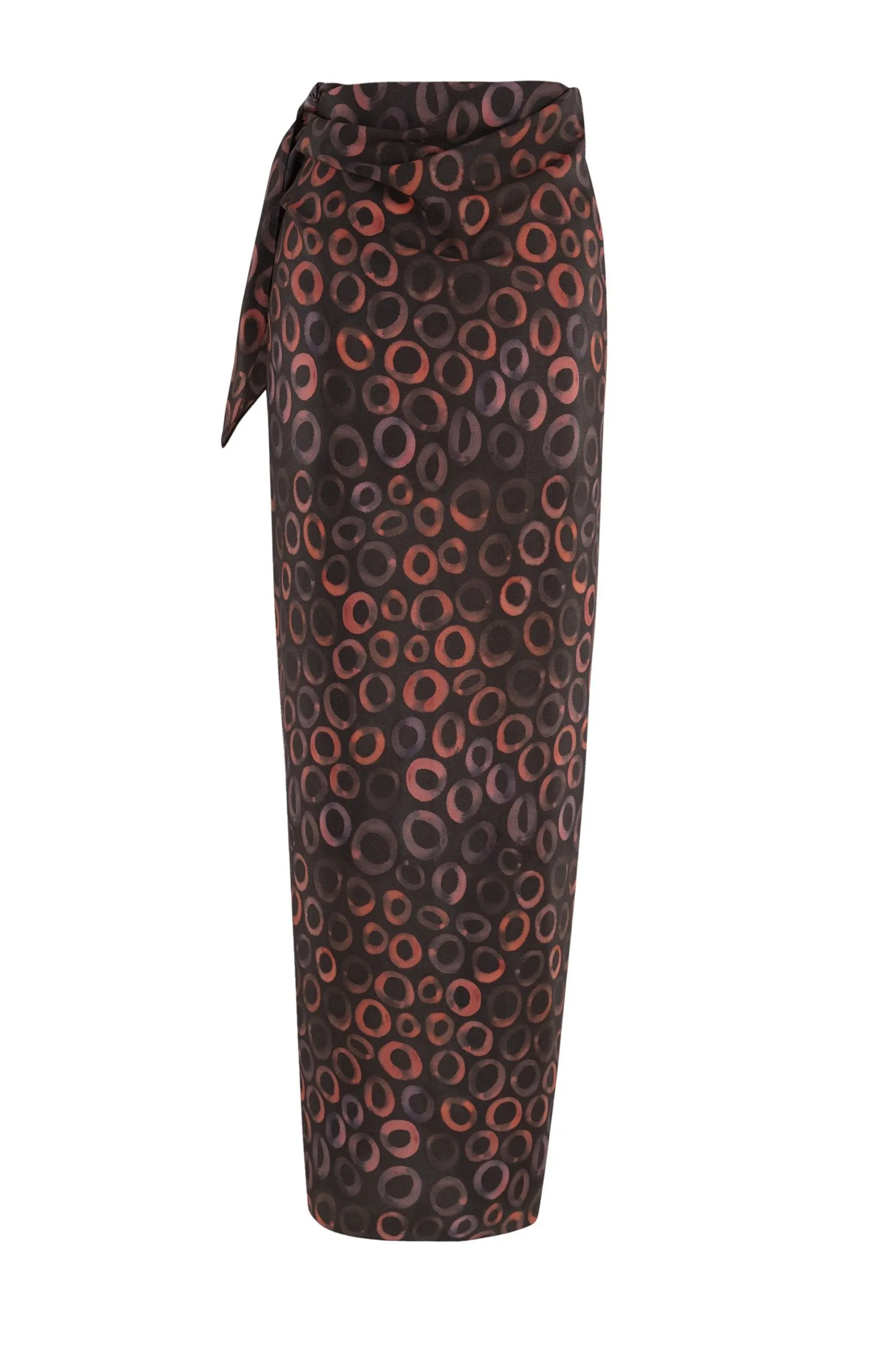 Circe, falda pareo en seda estampada sold by Cortana product image thumbnail 2