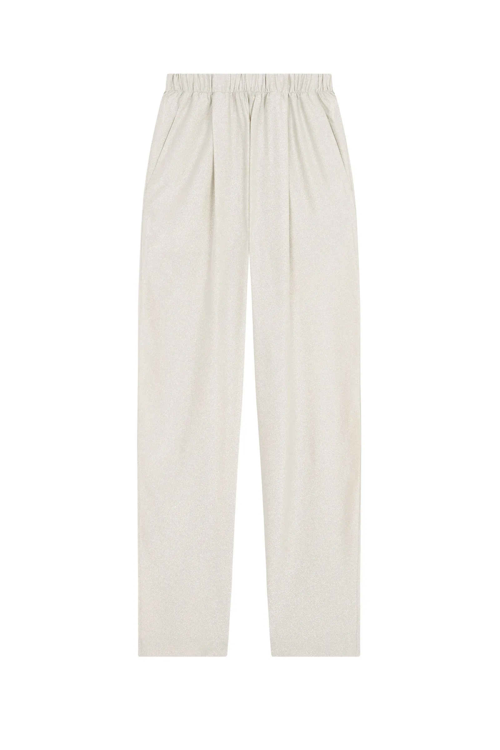 Josephine, pantalón en seda plateada sold by Cortana product image thumbnail 5