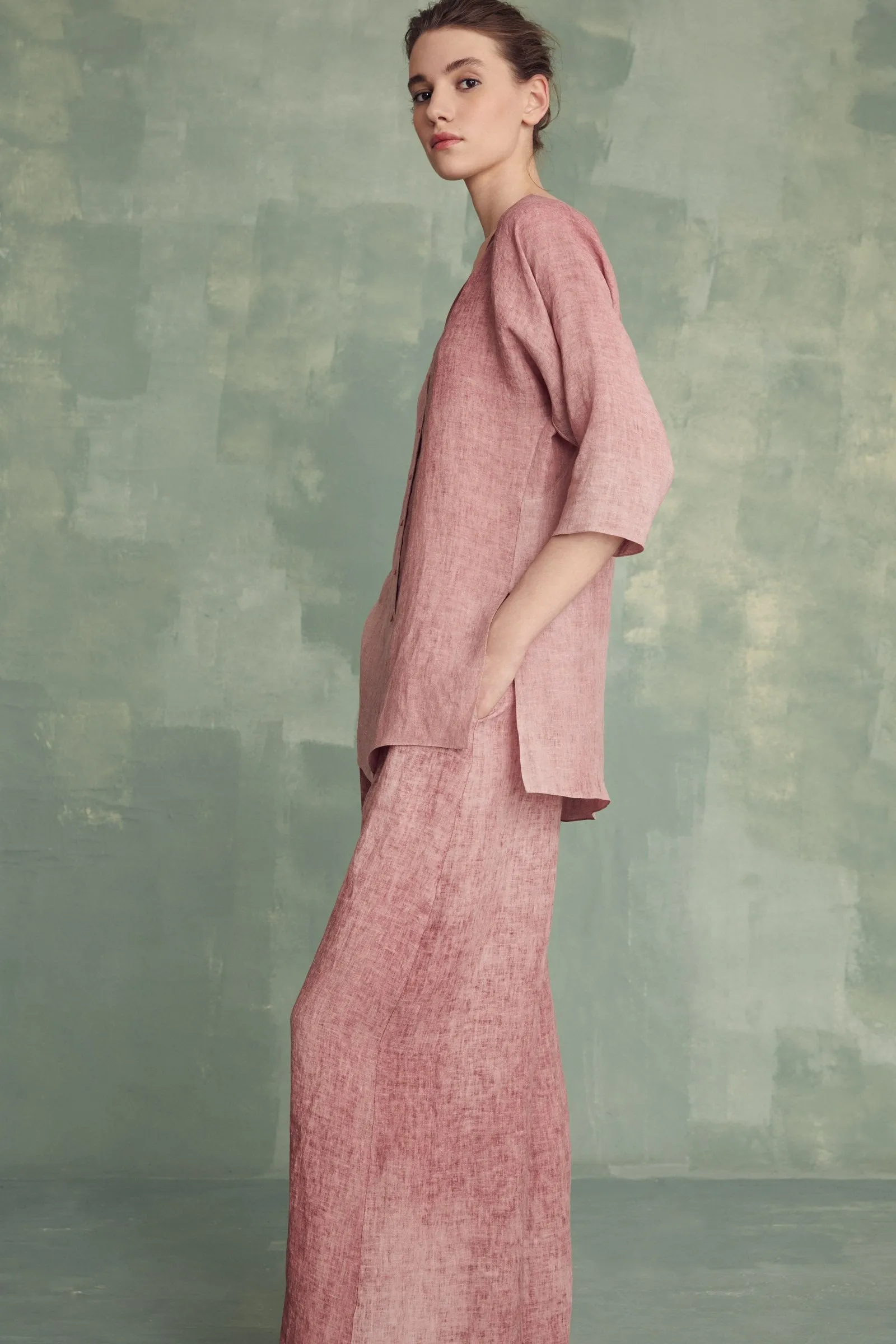 Azama, pantalón en lino maltinto sold by Cortana product image thumbnail 3