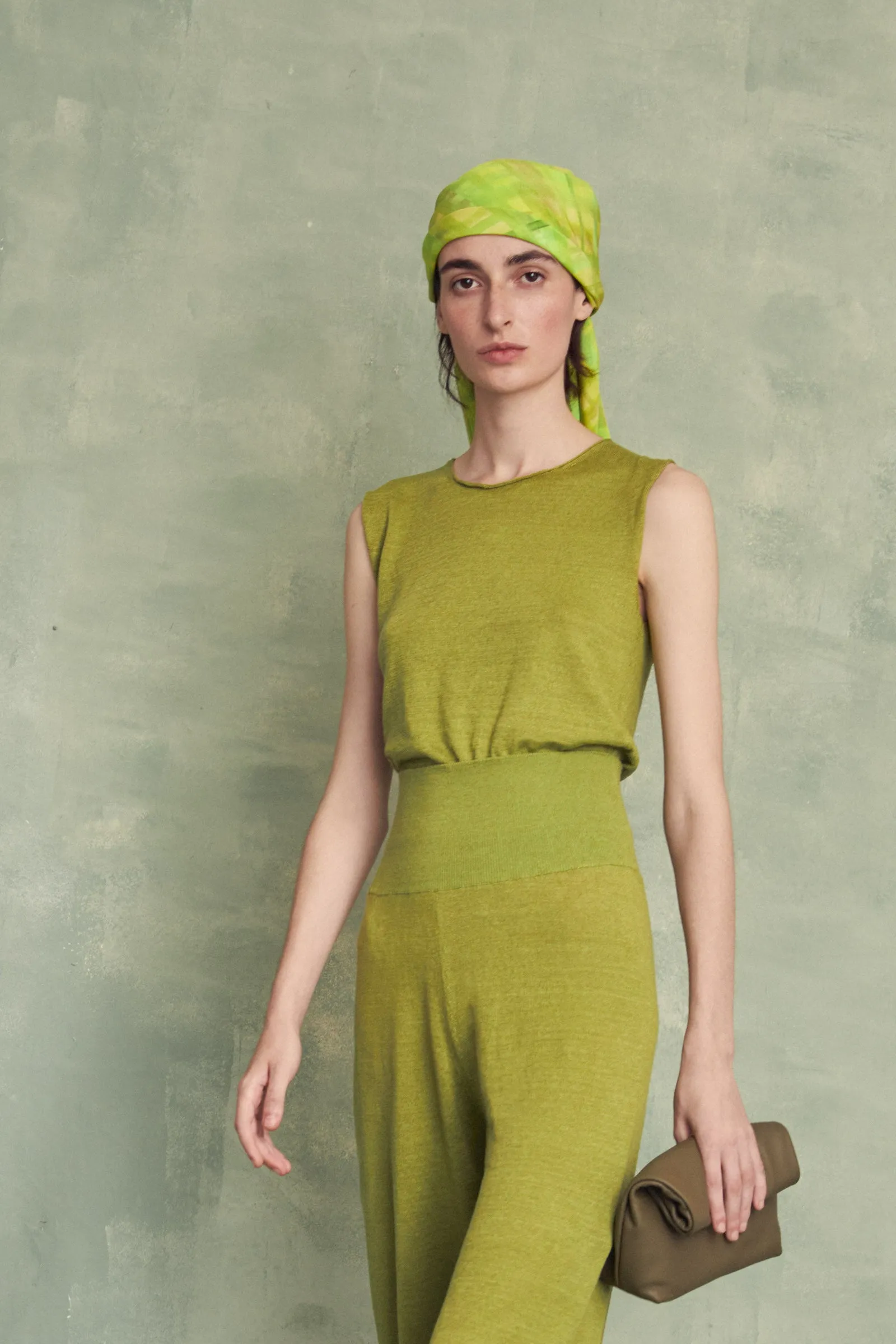 Rinen, mono en punto de lino verde lima sold by Cortana product image thumbnail 4