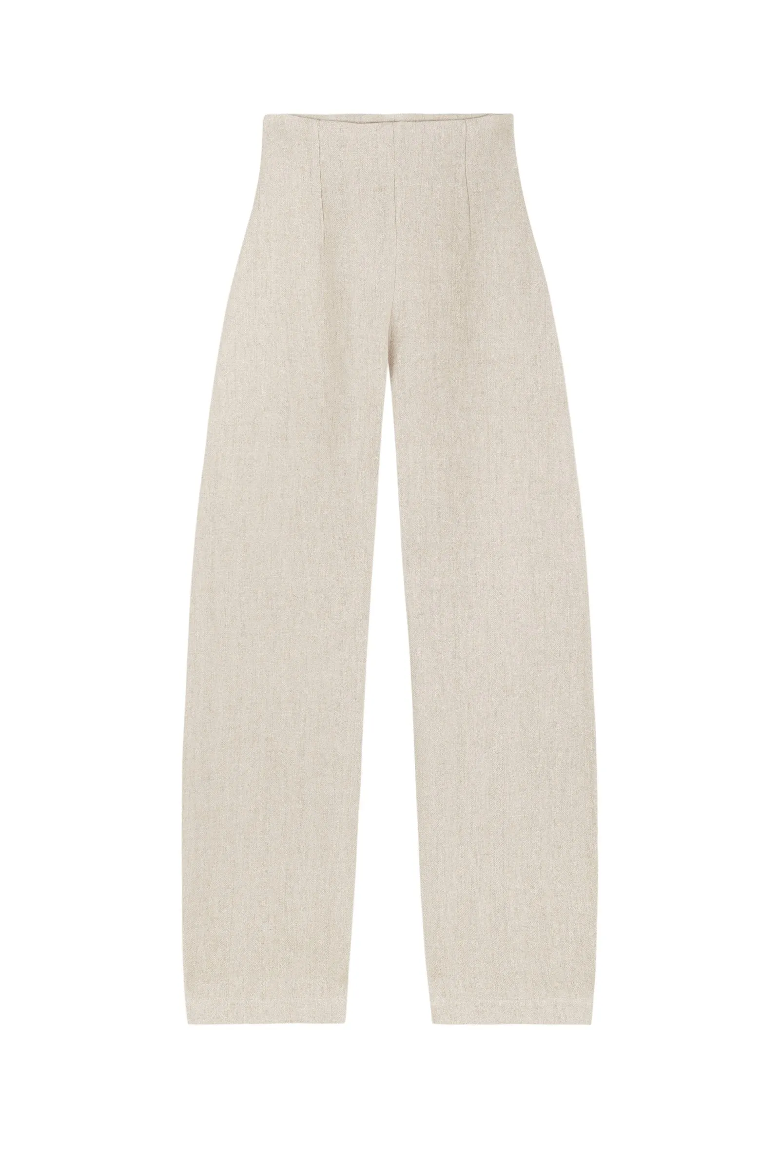 Dover, pantalón en lino y cachemir crudo sold by Cortana