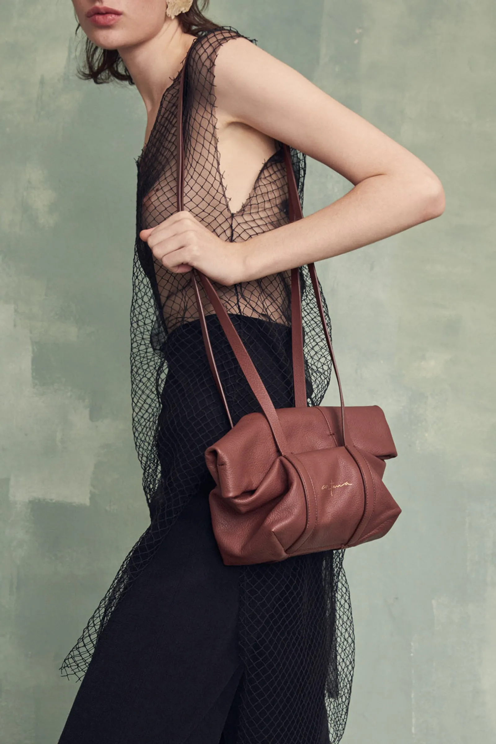 Mini Folded, bolso en cuero cuire sold by Cortana product image thumbnail 2