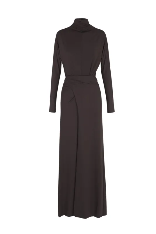 Alice, vestido en cupro stretch grafito sold by Cortana