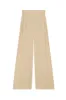 Frances, pantalon largo en seda vainilla sold by Cortana
