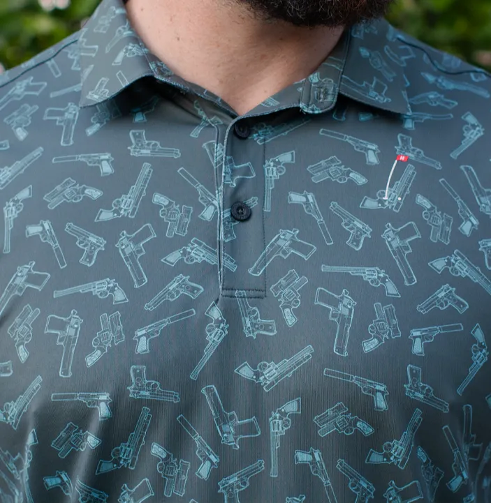 Straight Shooter Polo sold by Hoolie Golf product image thumbnail 2