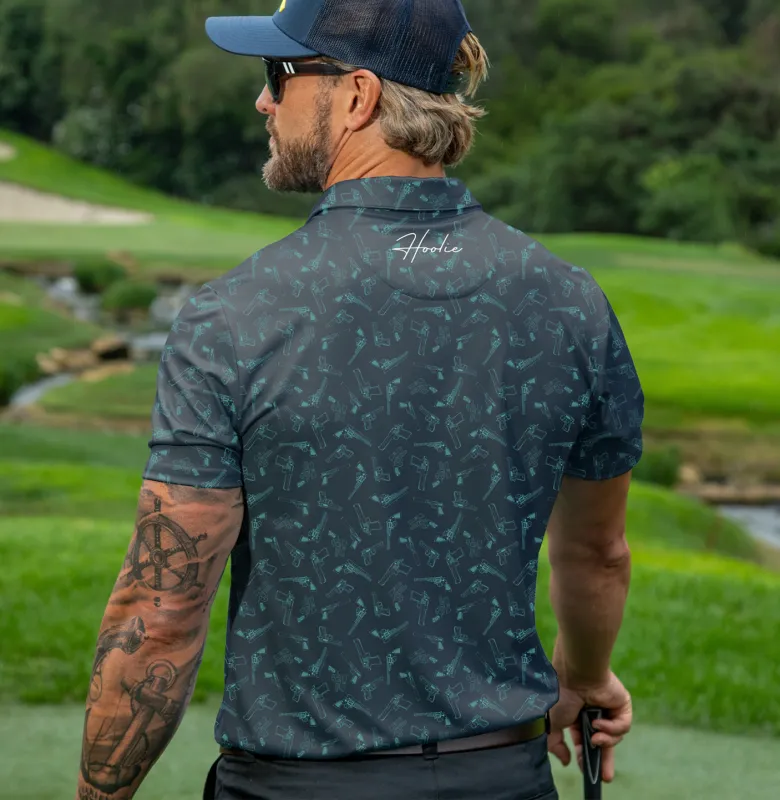 Straight Shooter Polo sold by Hoolie Golf